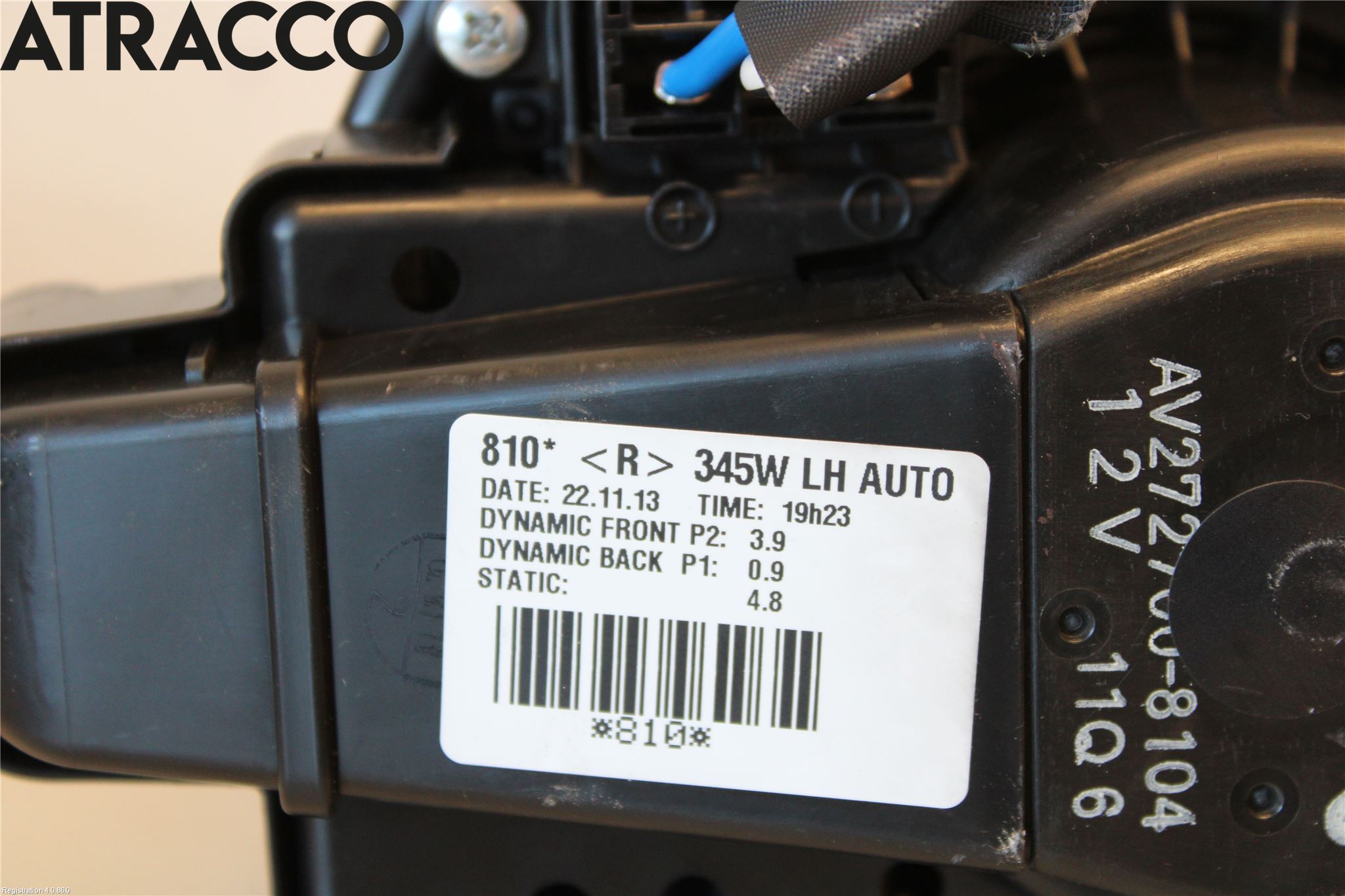 Toyota AURIS 13-19 Varmeapparat Viftemotor