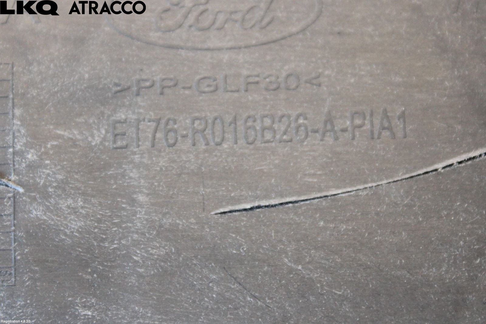 Ford TRANSIT/TOURNEO COURIER 13-23 Visker Deksel-Grill-Under Frr