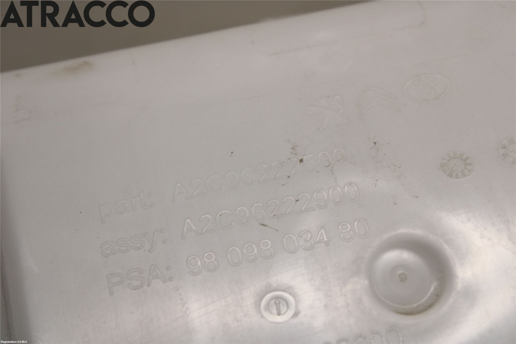 Citroen JUMPY 07-16 Spylerbeholder Frontrute