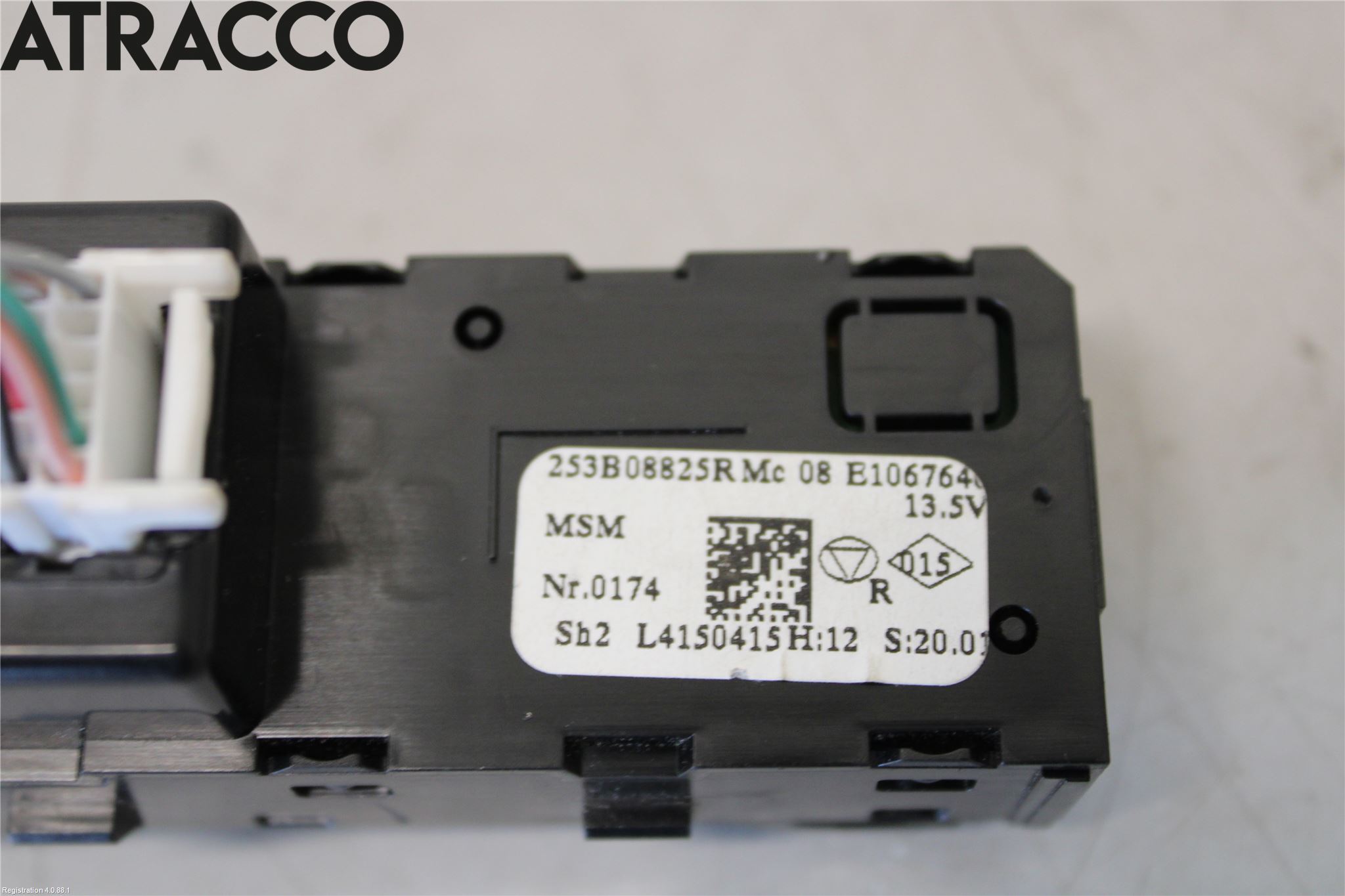 Renault ZOE/E-TECH 13- Bryter Øvrig