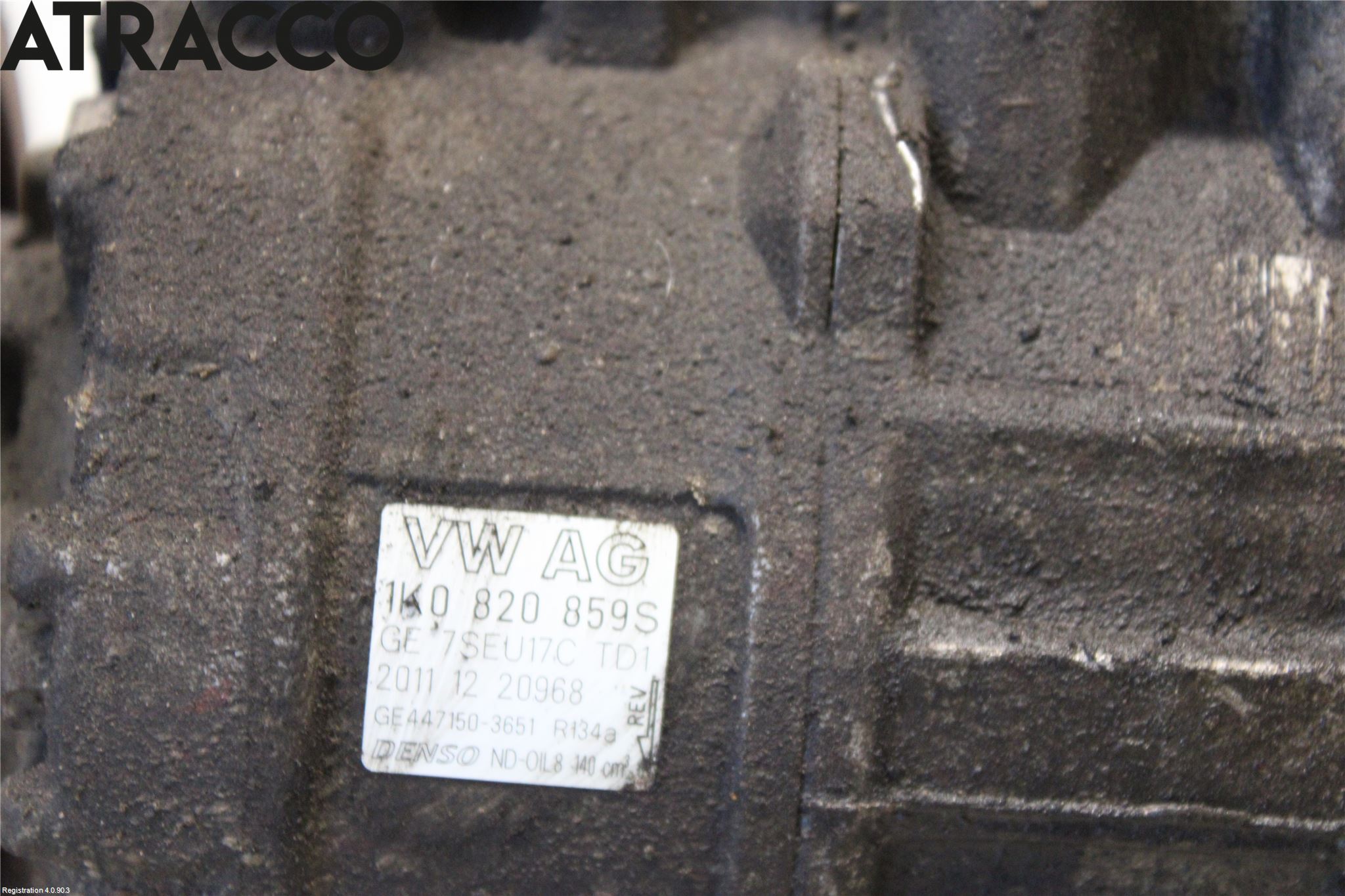 Volkswagen VW CADDY      04-10 Varme Ac Kompressor