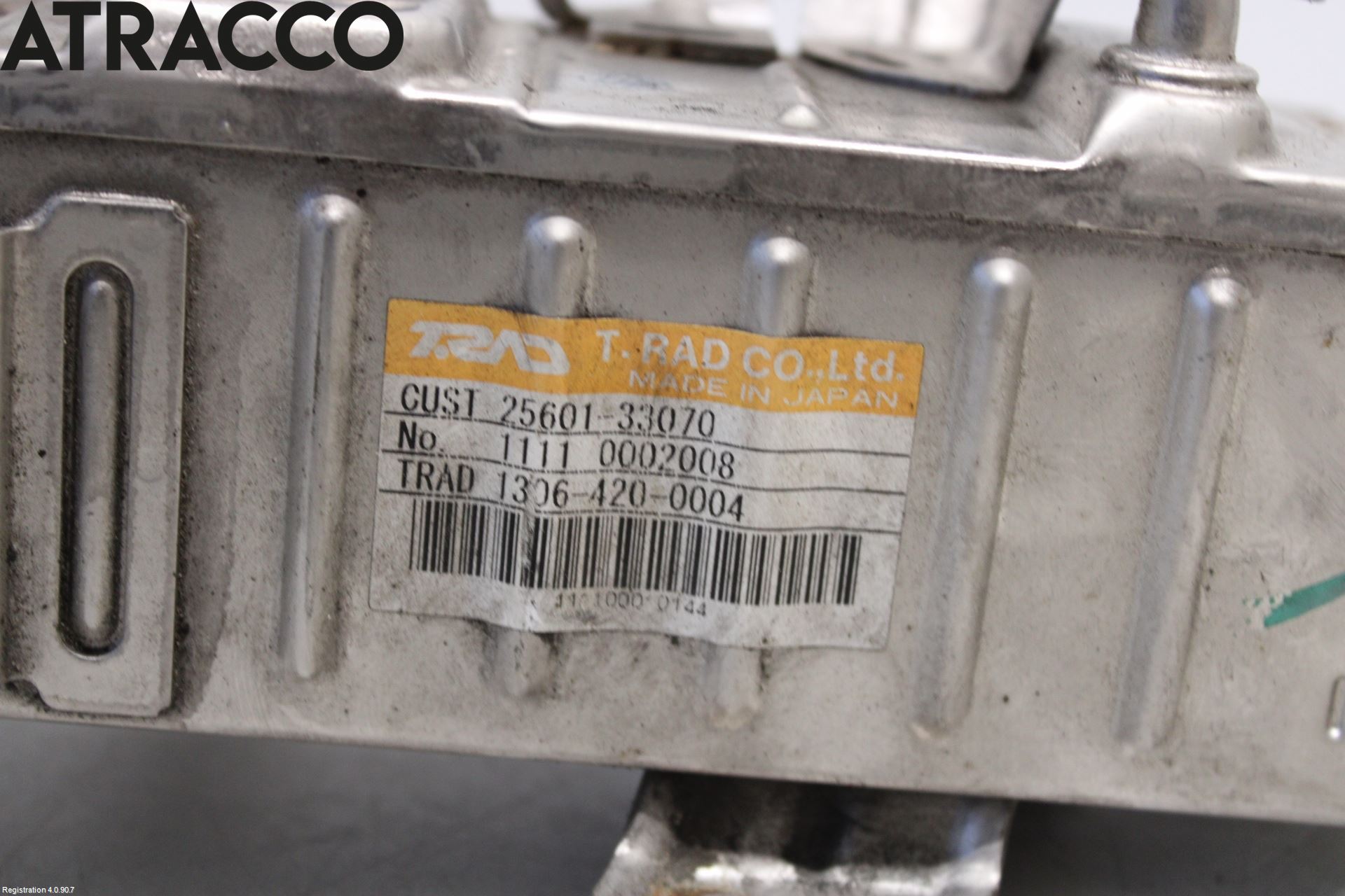 Toyota YARIS XP130 12-14 Eksos Kjøler