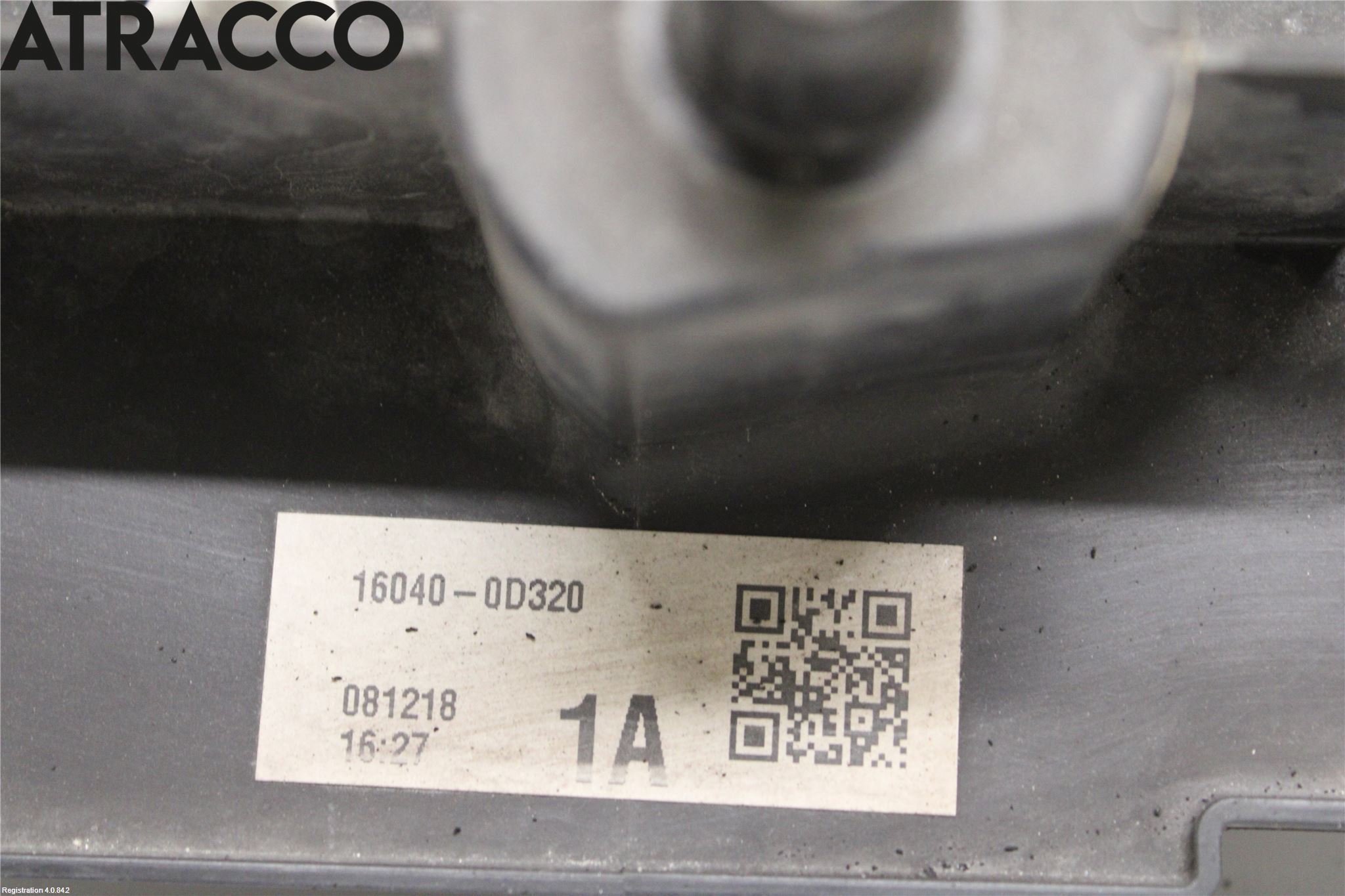 Toyota AURIS 07-09 Radiator Feste - Ramme - Bjelk