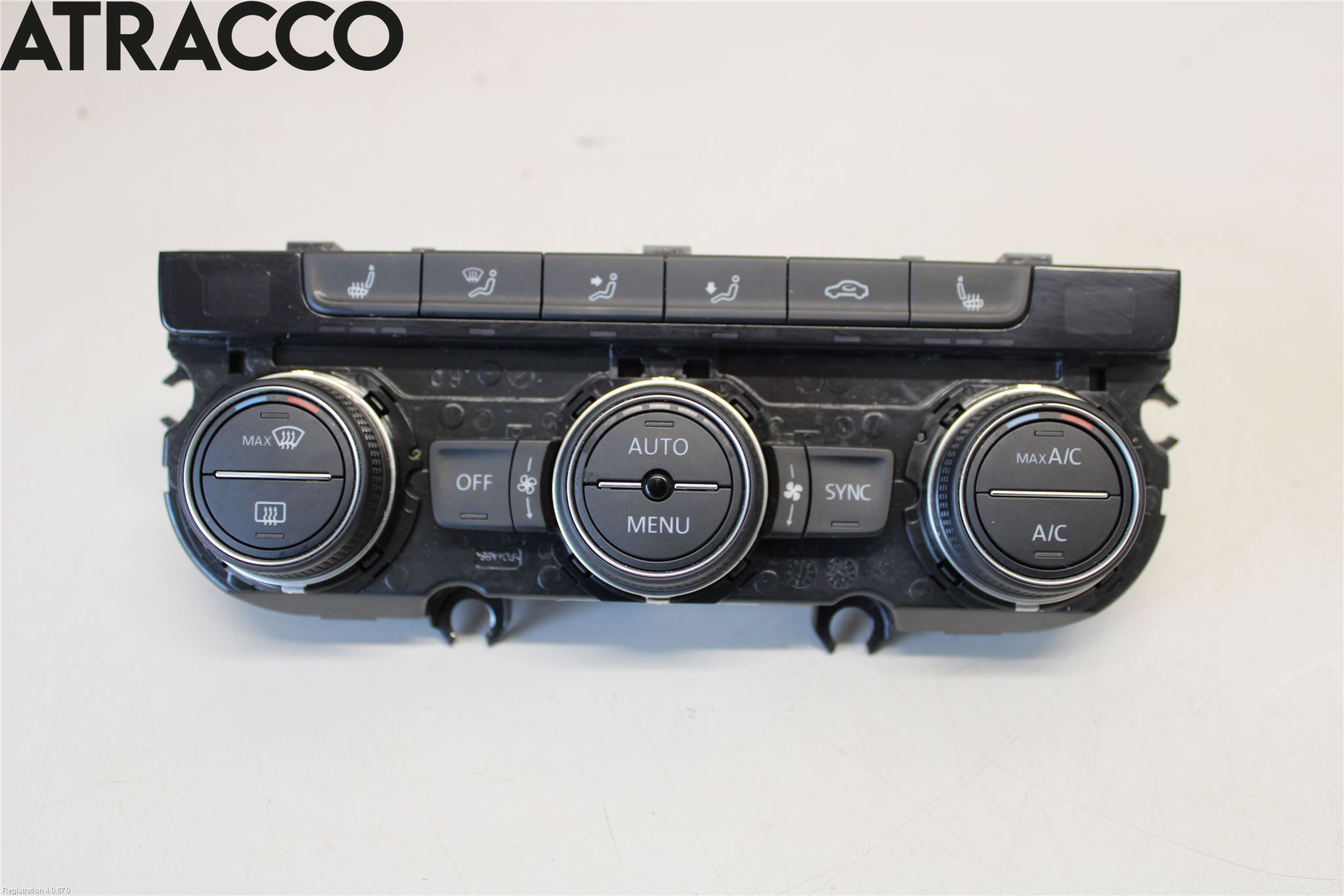 Volkswagen VW GOLF / E-GOLF VII 13-20 Varme Ac Betjening-Display