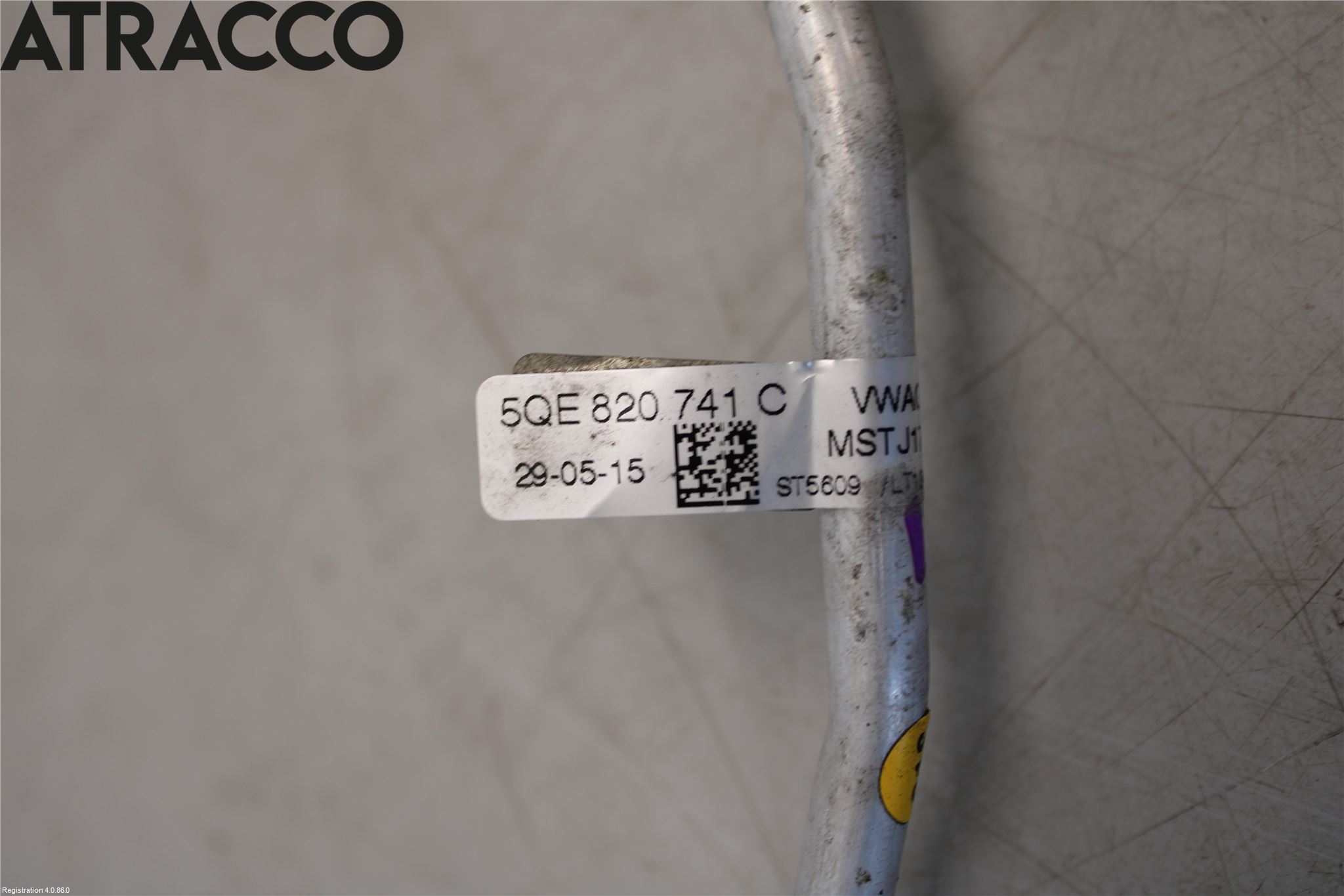 Volkswagen VW GOLF / E-GOLF VII 13-20 Varme Ac Slange - Rør