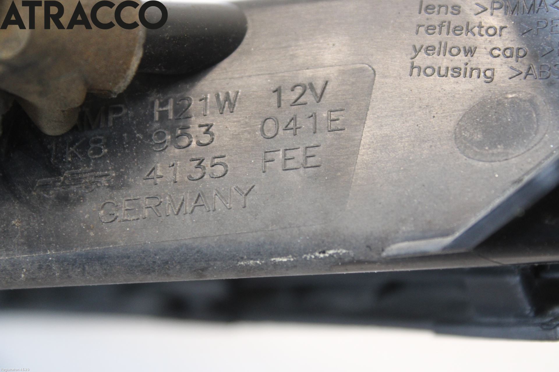 Volkswagen VW SCIROCCO 09-17 Parklykt Foran Venstre