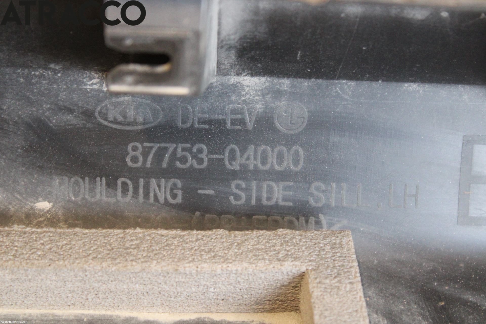 Kia NIRO (DE) 17-22 Kanalskjørt Venstre