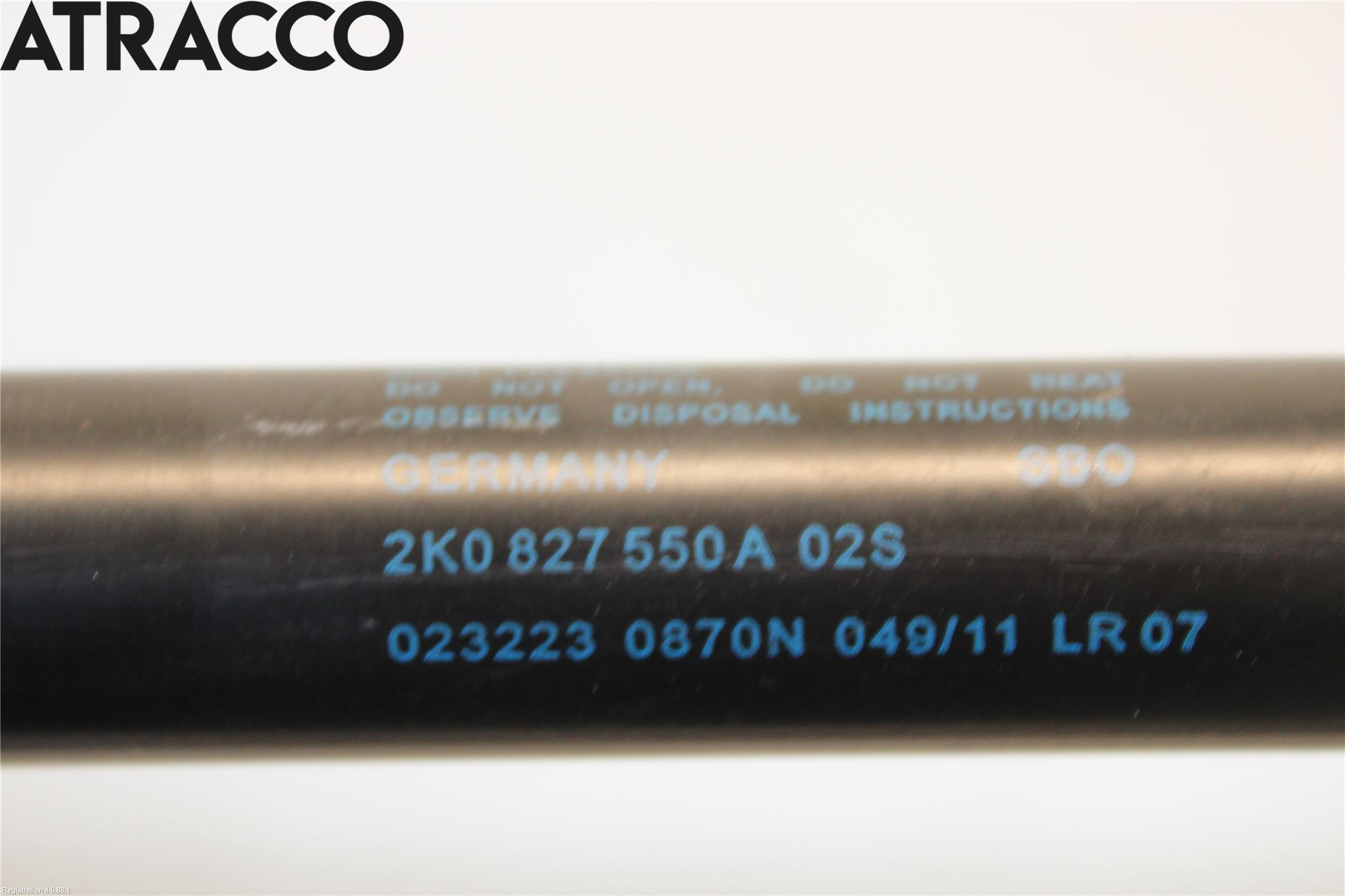 Volkswagen VW CADDY 11-15 Bakluke Demper-Gassfjær