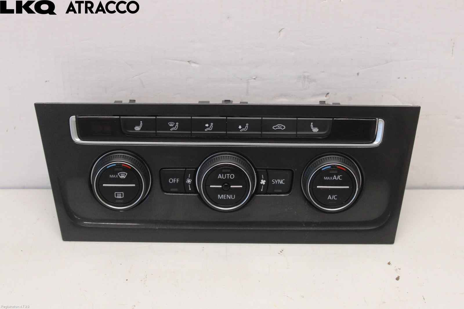 Volkswagen VW GOLF / E-GOLF VII 13-20 Varme Ac Betjening-Display