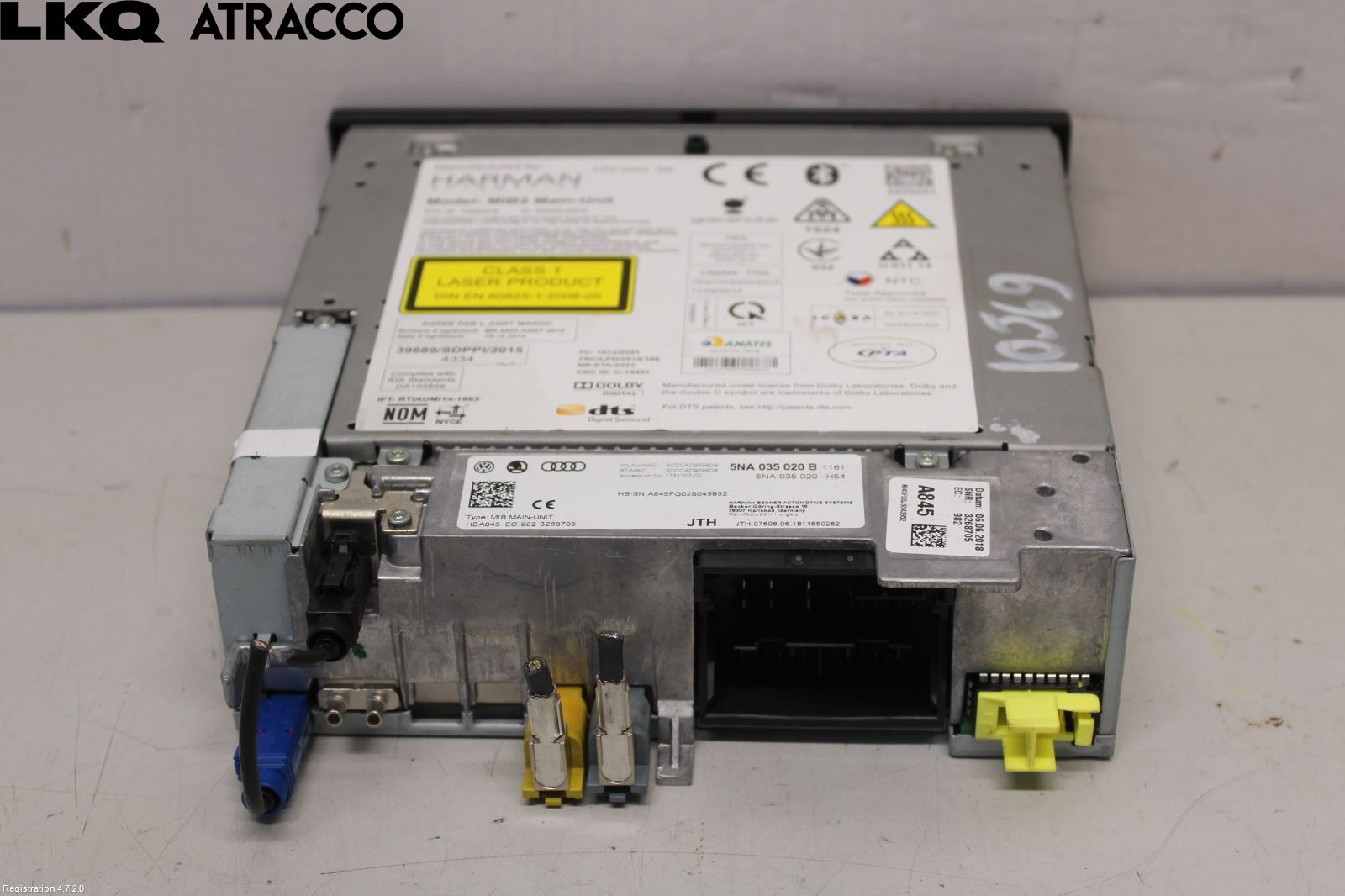 Volkswagen VW GOLF / E-GOLF VII 13-20 Gps Navigator