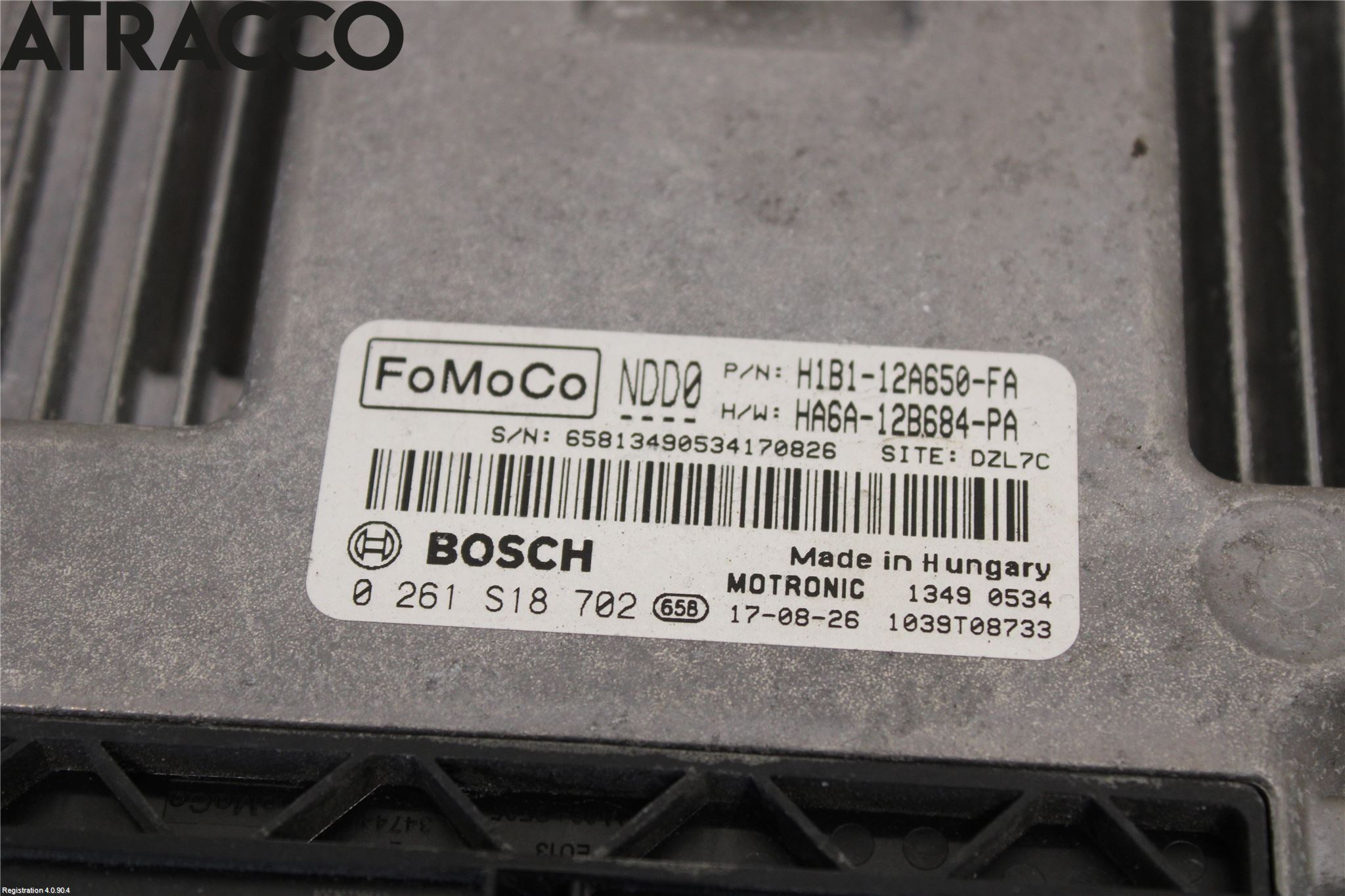 Ford FIESTA (VII) 18-23 Styreenhet Innsprøytning