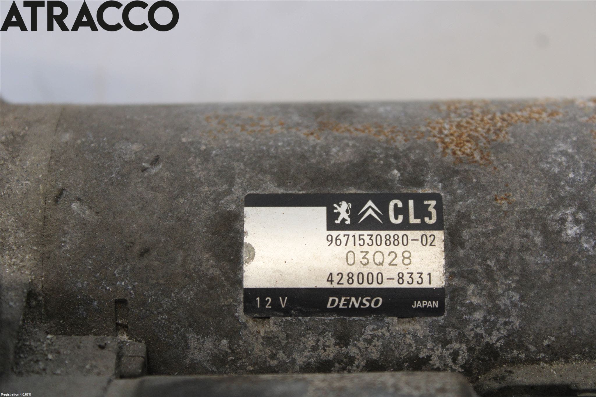 Peugeot 2008 13-20 Startmotor