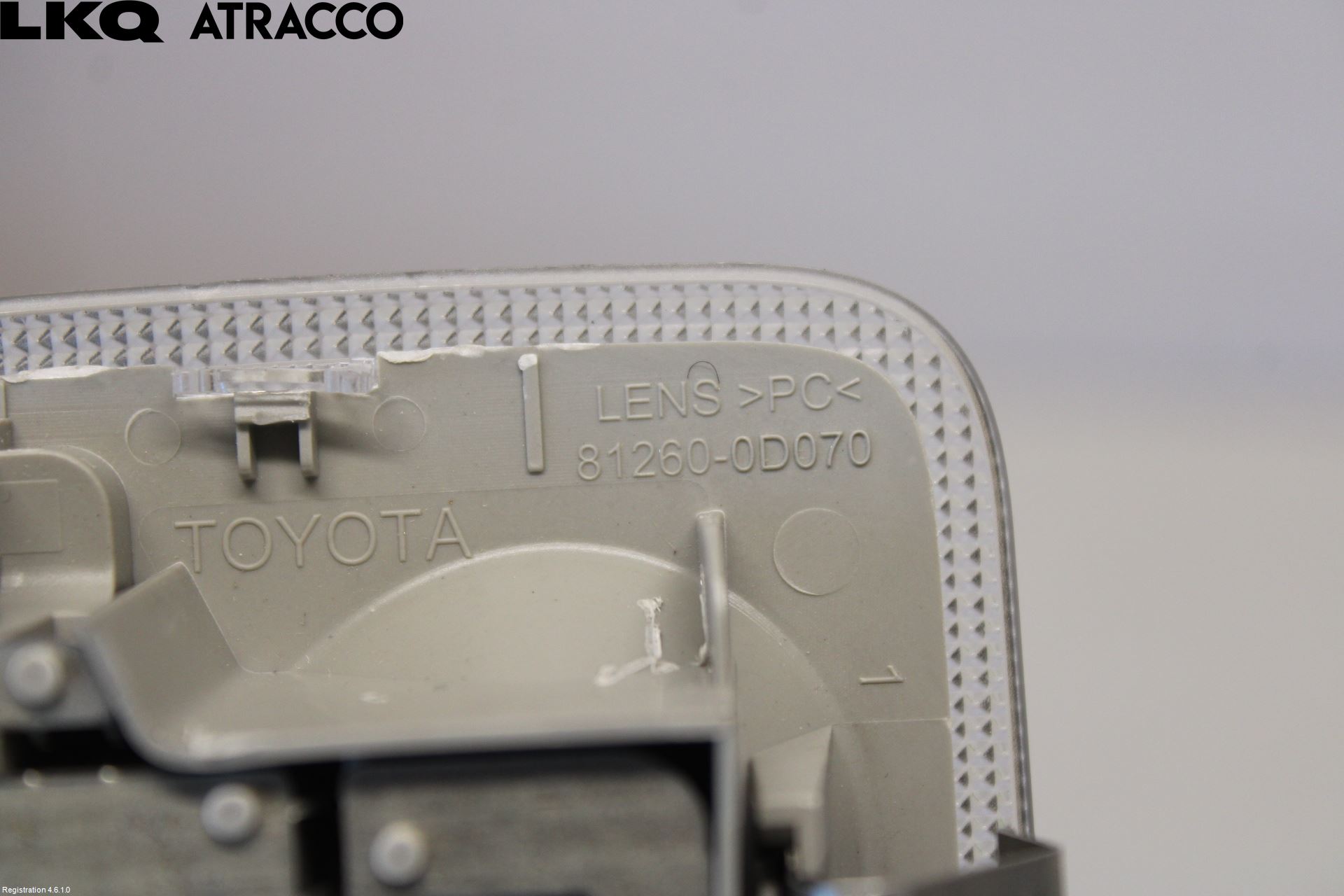 Toyota YARIS XP130 12-14 Innr Taklys