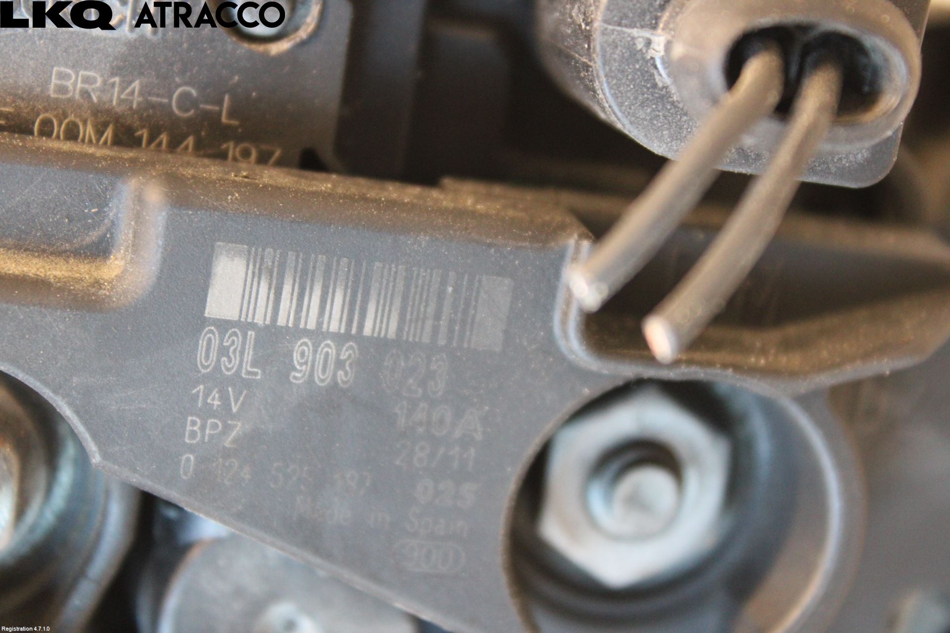 Volkswagen VW GOLF VI 09-13 Dynamo