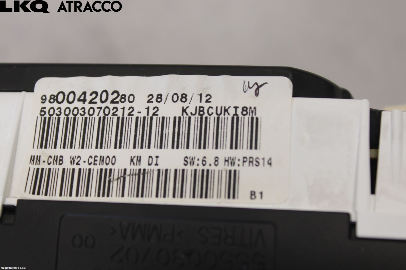 Peugeot 508 11-18 Instr Kombinert