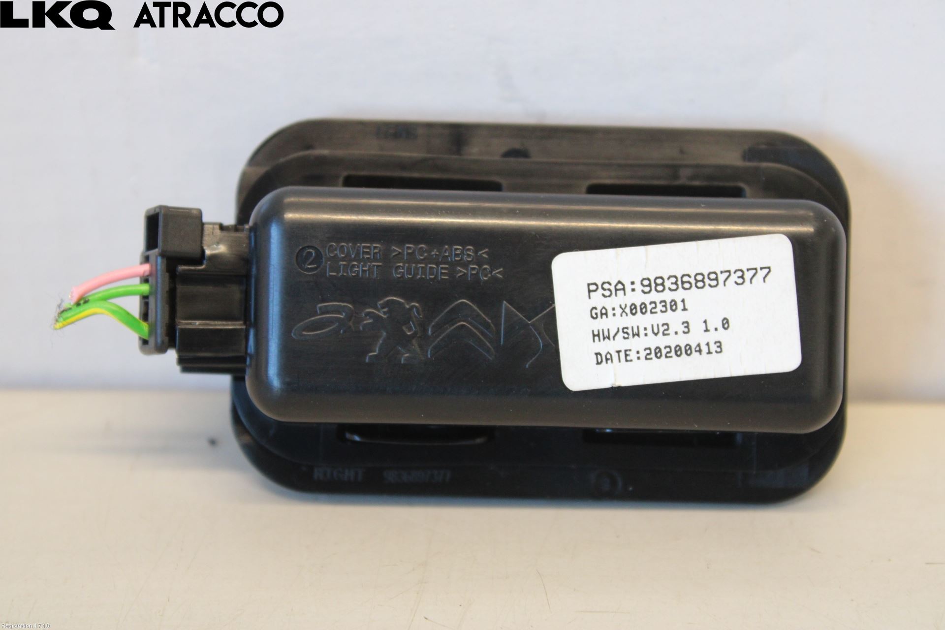 Peugeot 208/E-208 20- Skilt Belysning