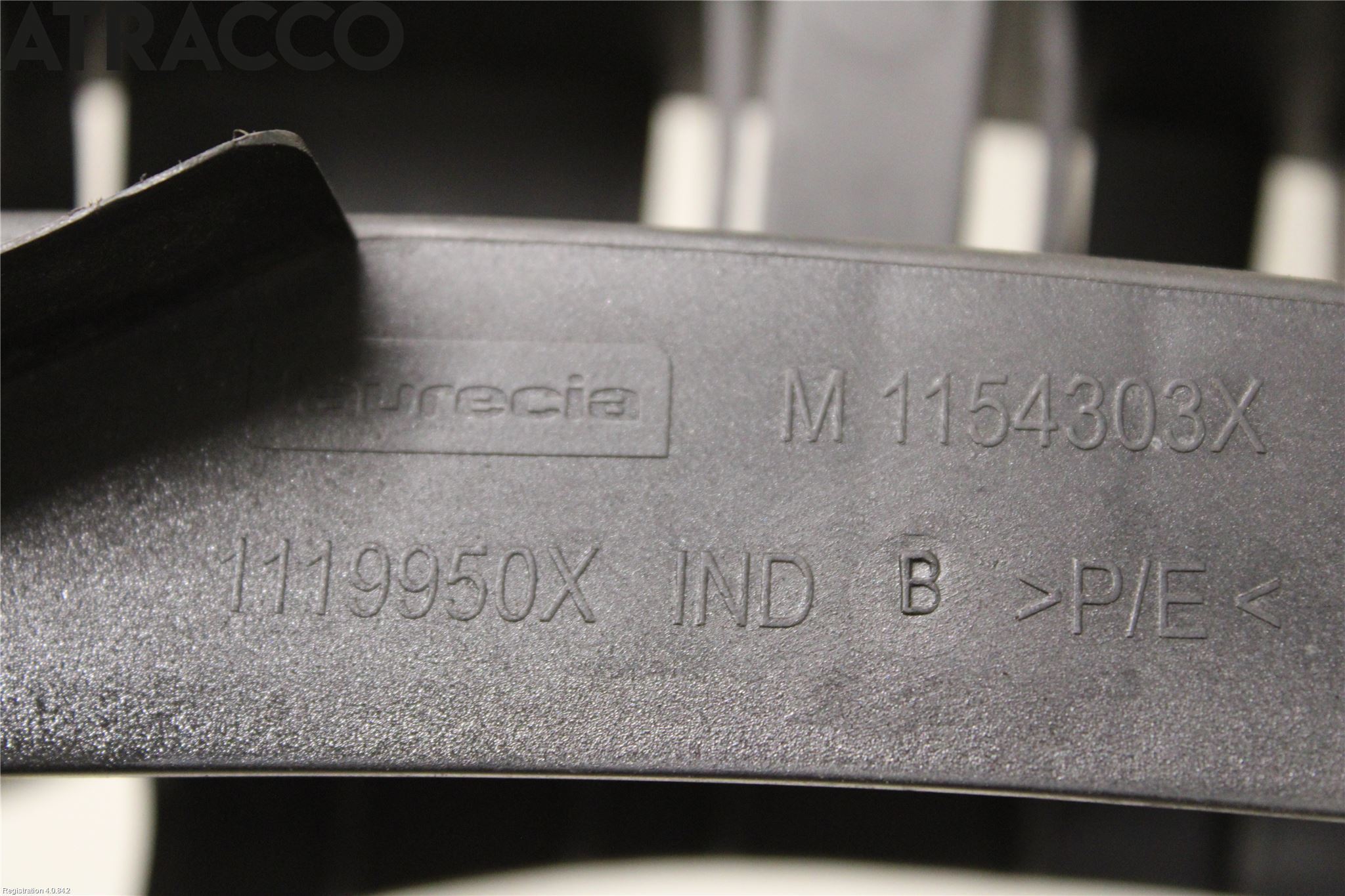 Renault ZOE/E-TECH 13- Panserlåsplate-Bjelke