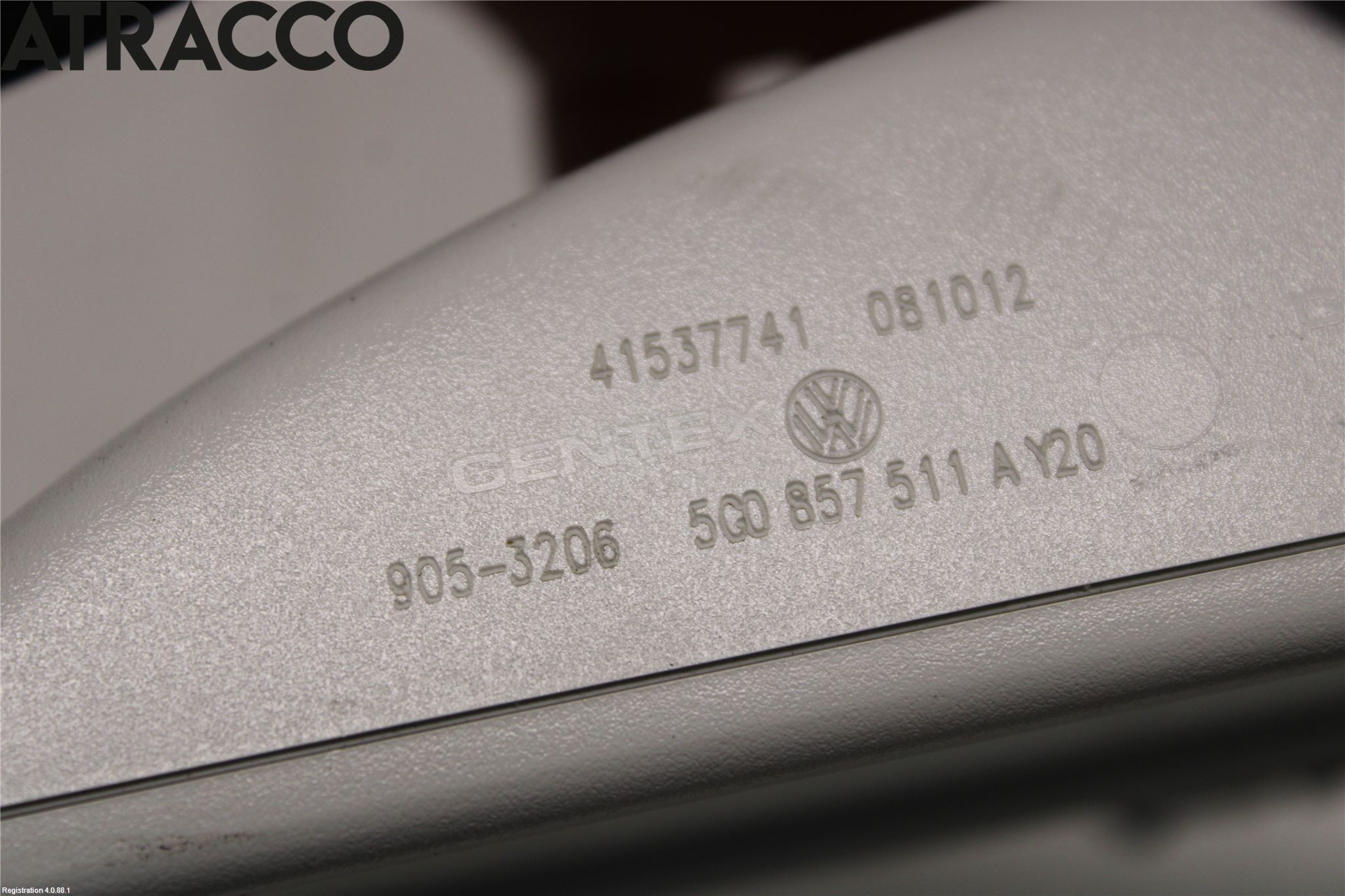 Volkswagen VW GOLF / E-GOLF VII 13-20 Speil Innvendig