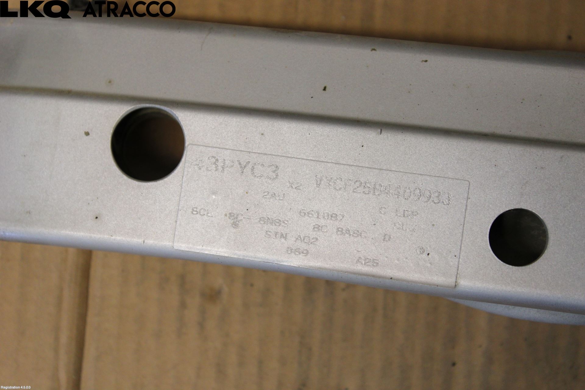 Opel COMBO 02-12 Støtfanger Foran Bjelke