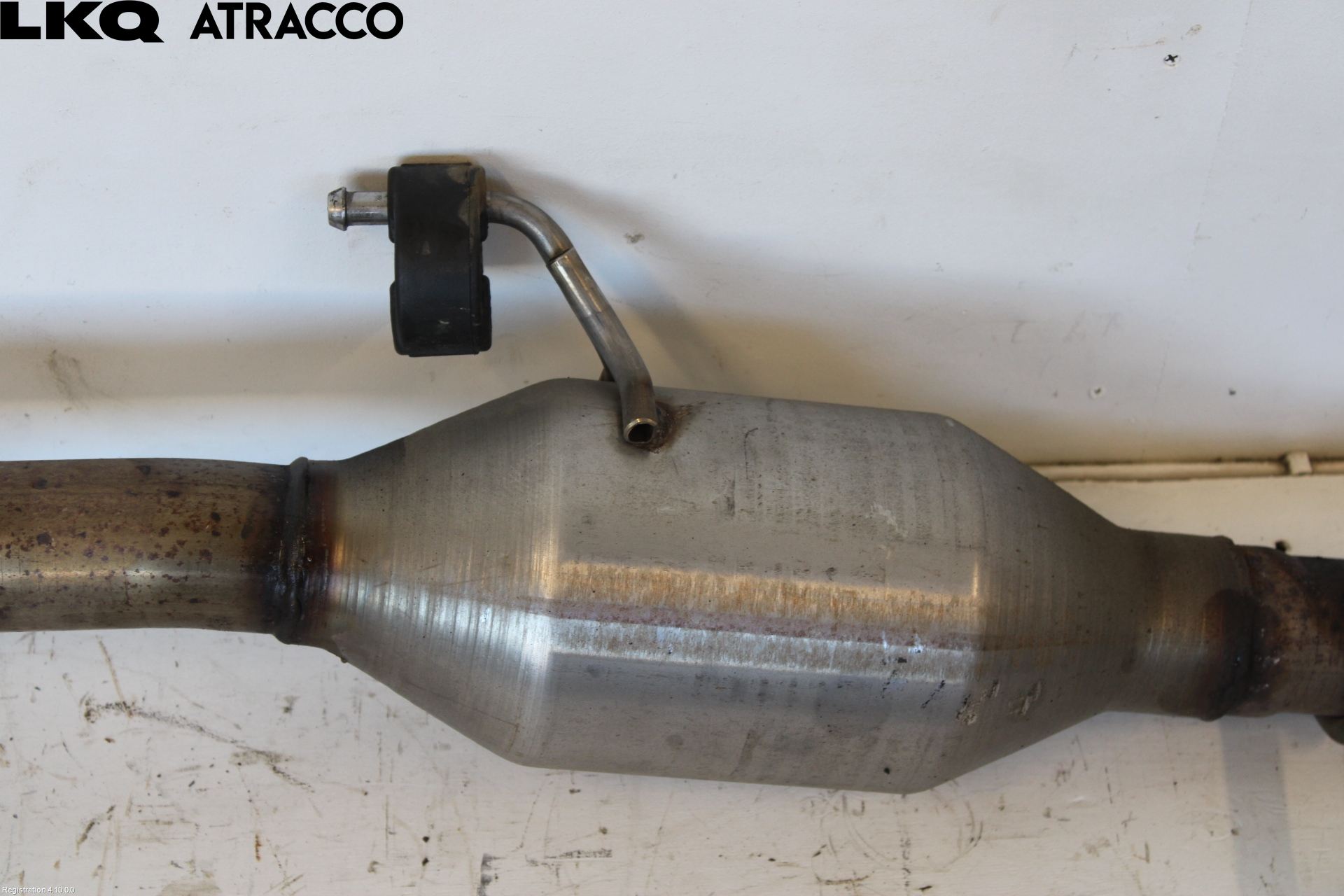 Toyota LANDCRUISER J150 10-23 Eksos Bakre Potte