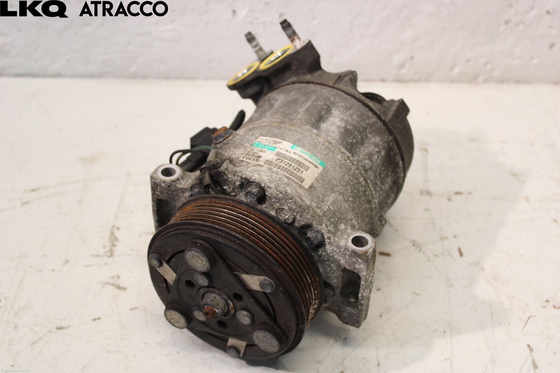 Volvo V60 11-13 Varme Ac Kompressor