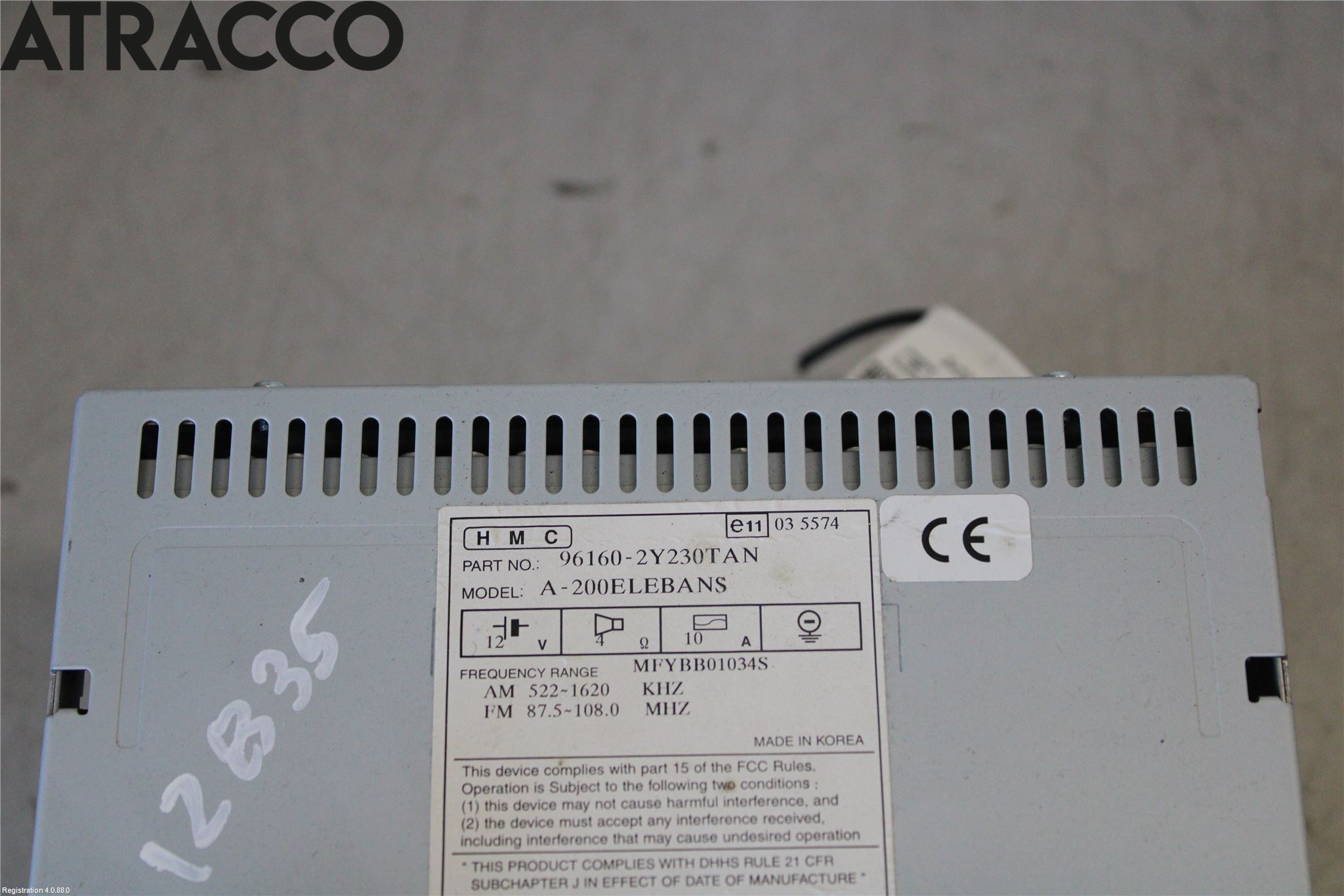 Hyundai ix35 Stereo Radio Med Cd