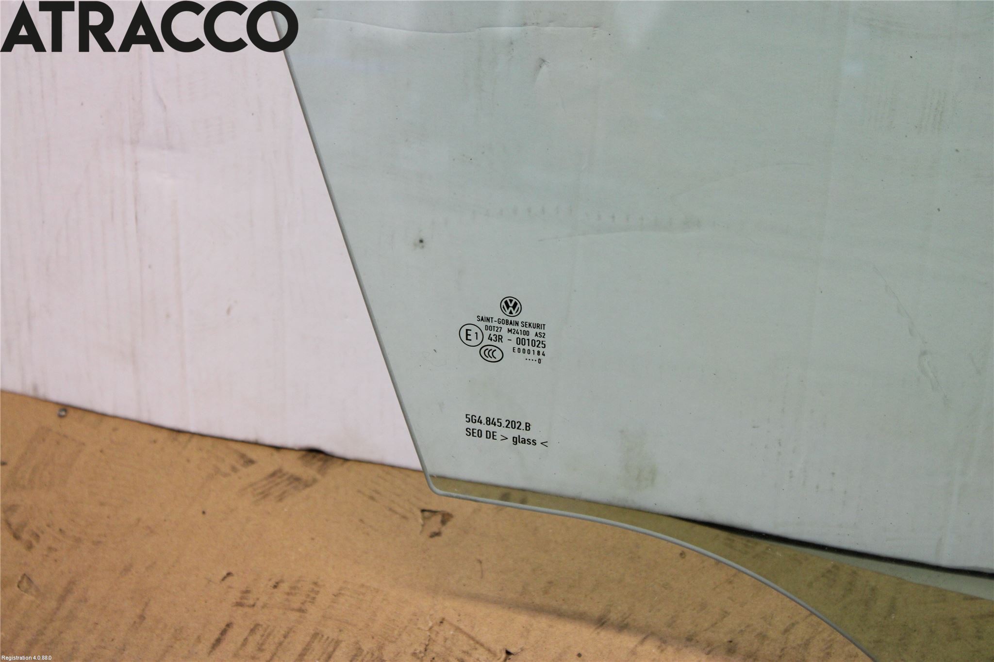 Volkswagen VW GOLF / E-GOLF VII 13-20 Dørrute Foran Høyre 4 Dørs