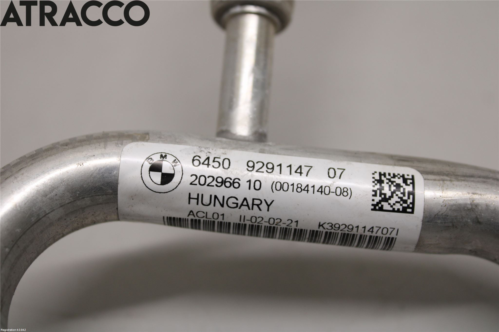 BMW i3 I01 13-22 Varme Ac Slange - Rør