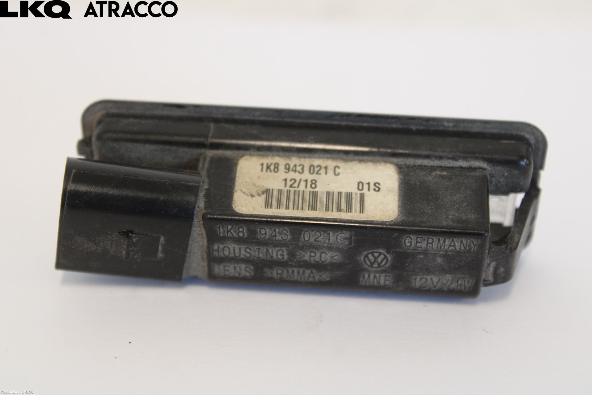 Volkswagen VW GOLF / E-GOLF VII 13-20 Skilt Belysning