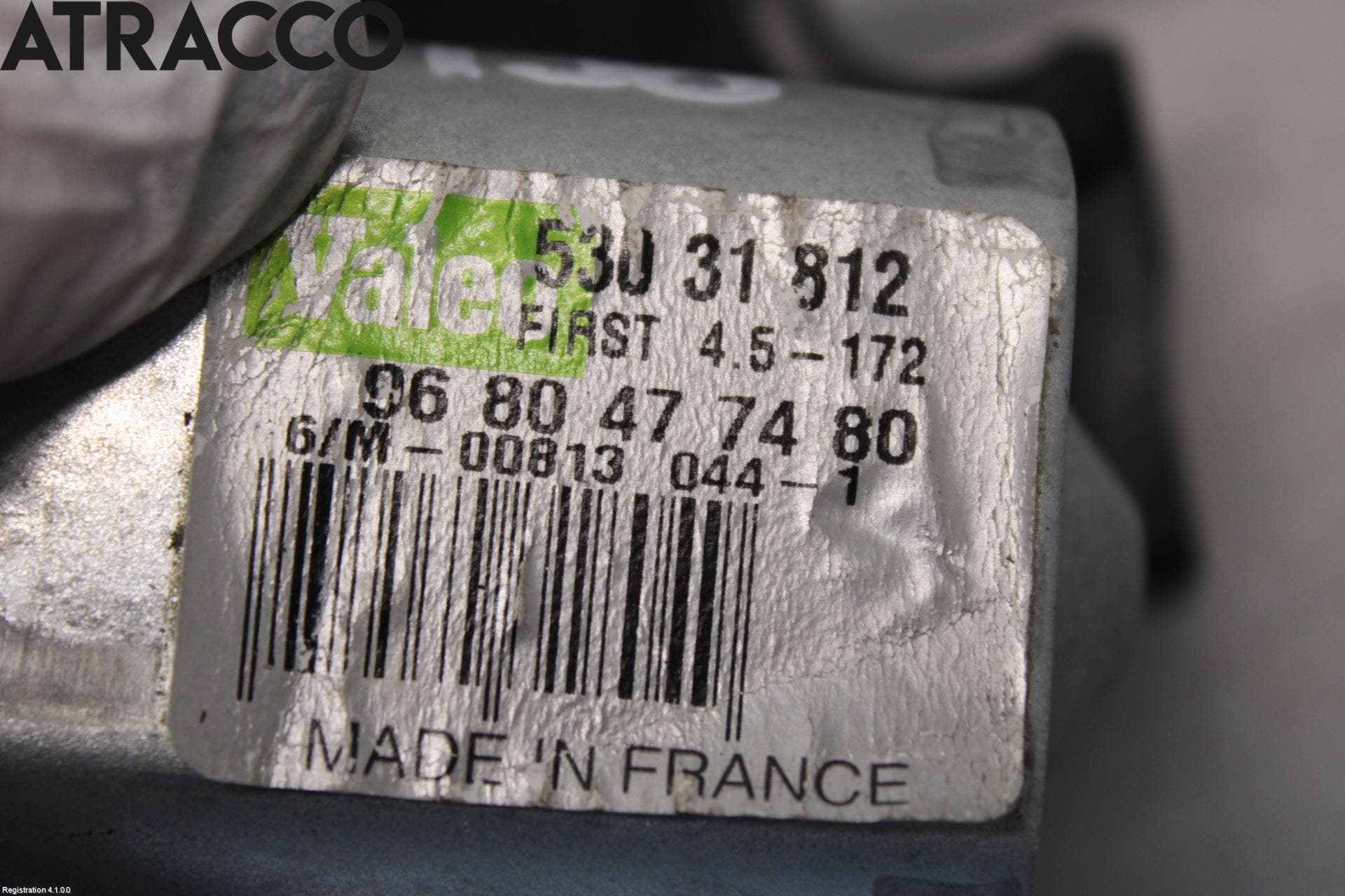 Peugeot 5008 10-16 Viskermotor Bakluke