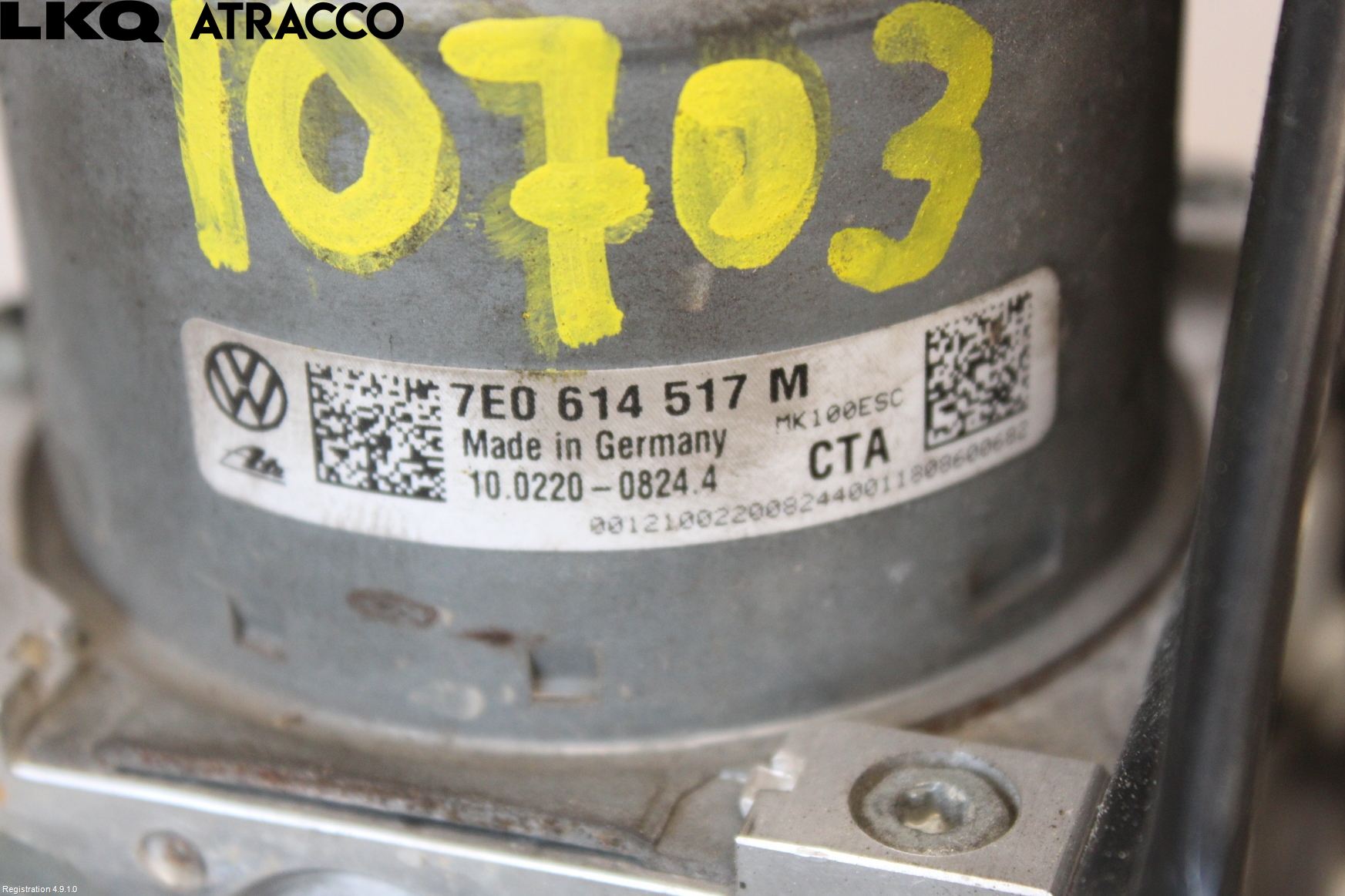 Volkswagen VW CADDY 16-20 Abs Hydraulikkaggregat