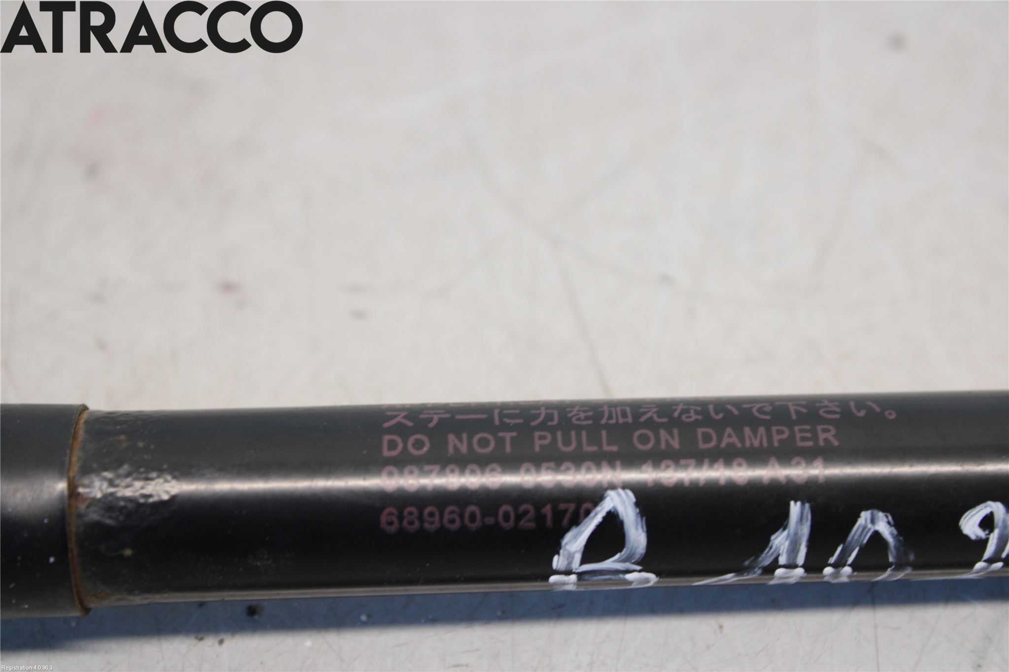 Toyota AURIS 13-19 Bakluke Demper-Gassfjær