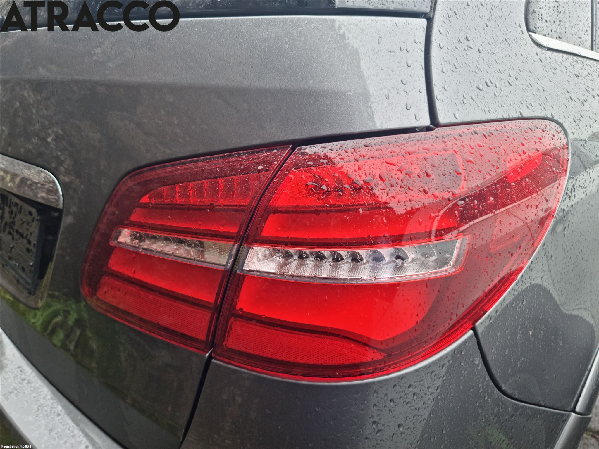 Mercedes-Benz MB B-KLASS (W246/W242) 12-19 Baklykt Høyre  På Luke(Indre)