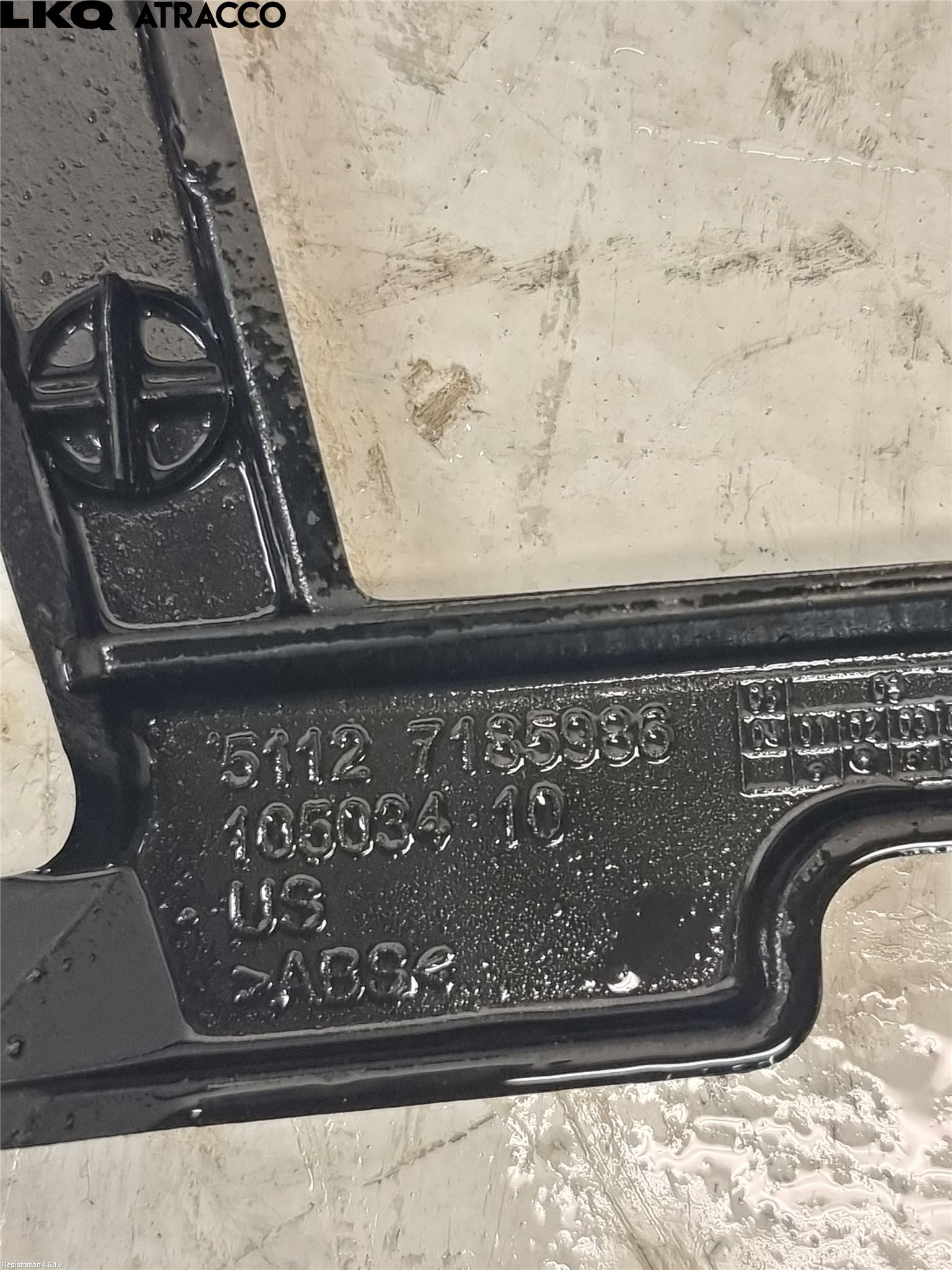 BMW X5 E70 07-13 Støtfangerfeste Bak Høyre