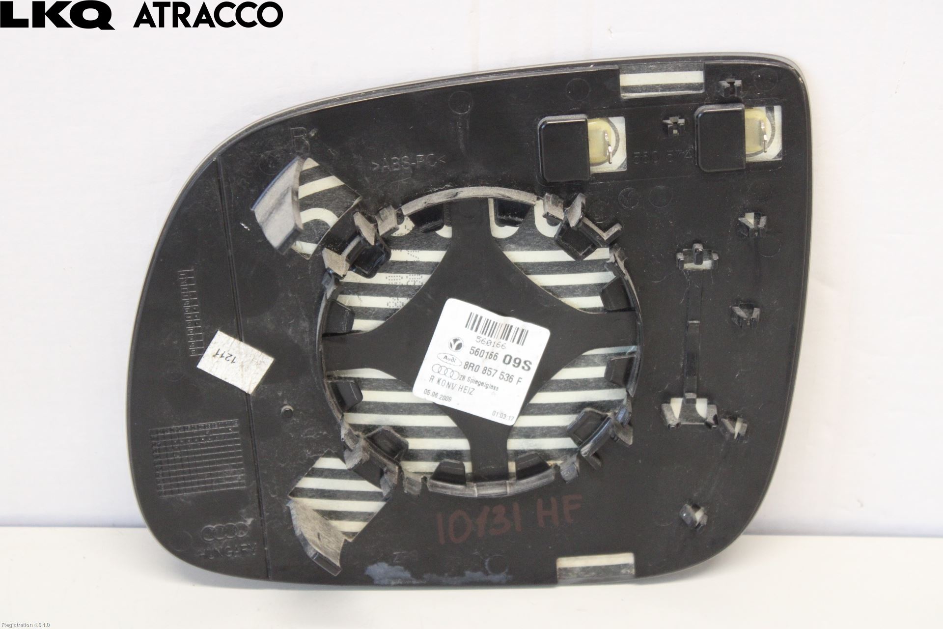 Audi Q5 09-16 Speil Glass H