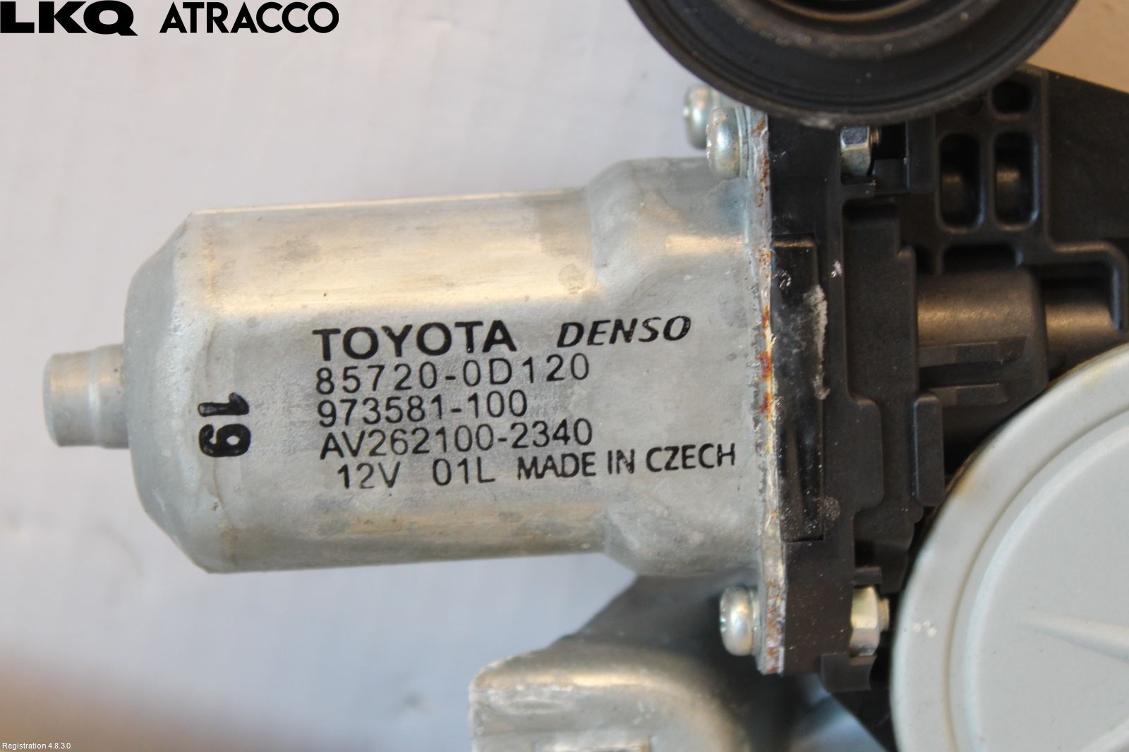 Toyota AURIS 10-12 Vindusheis El Komp