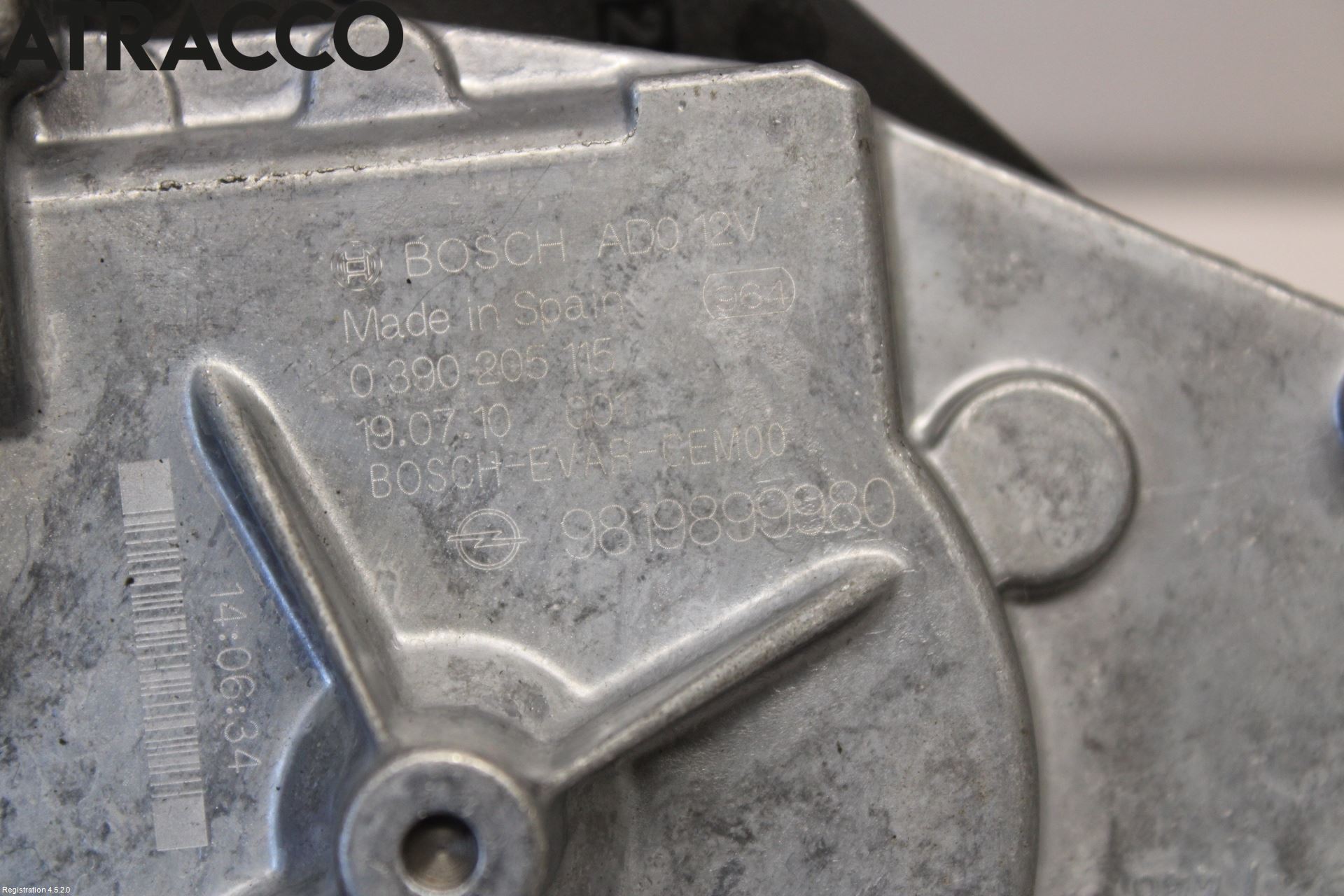 Opel GRANDLAND X 18- Viskermotor Bakluke