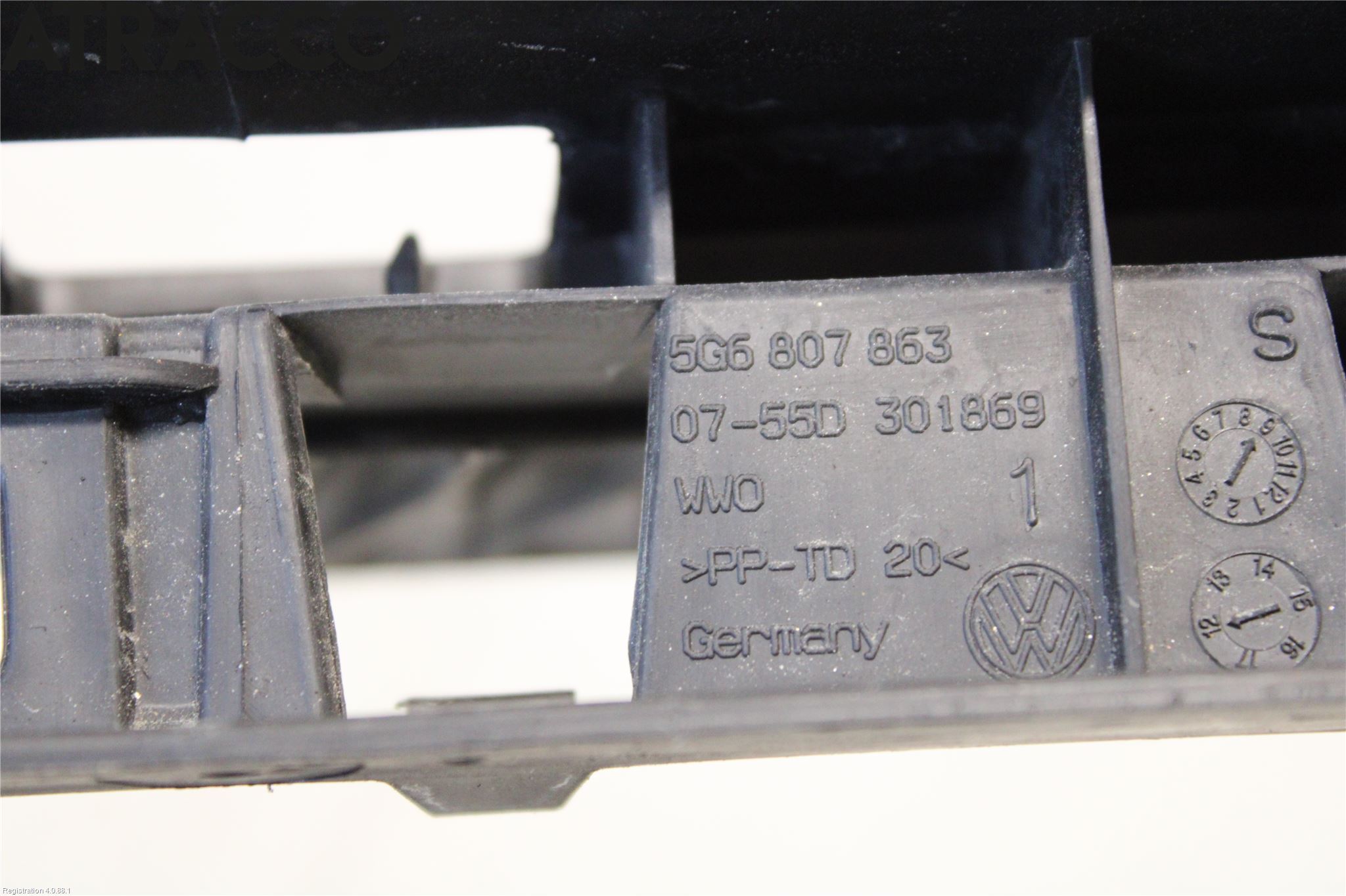 Volkswagen VW GOLF / E-GOLF VII 13-20 Støtfanger Bak Deform Element