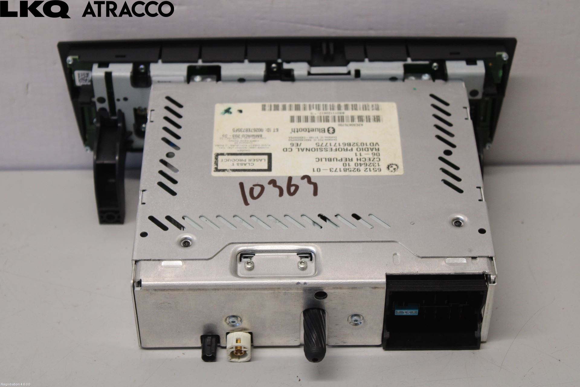 BMW 3 E90/91 SED/TOU 05-12 Stereo Radio Med Cd