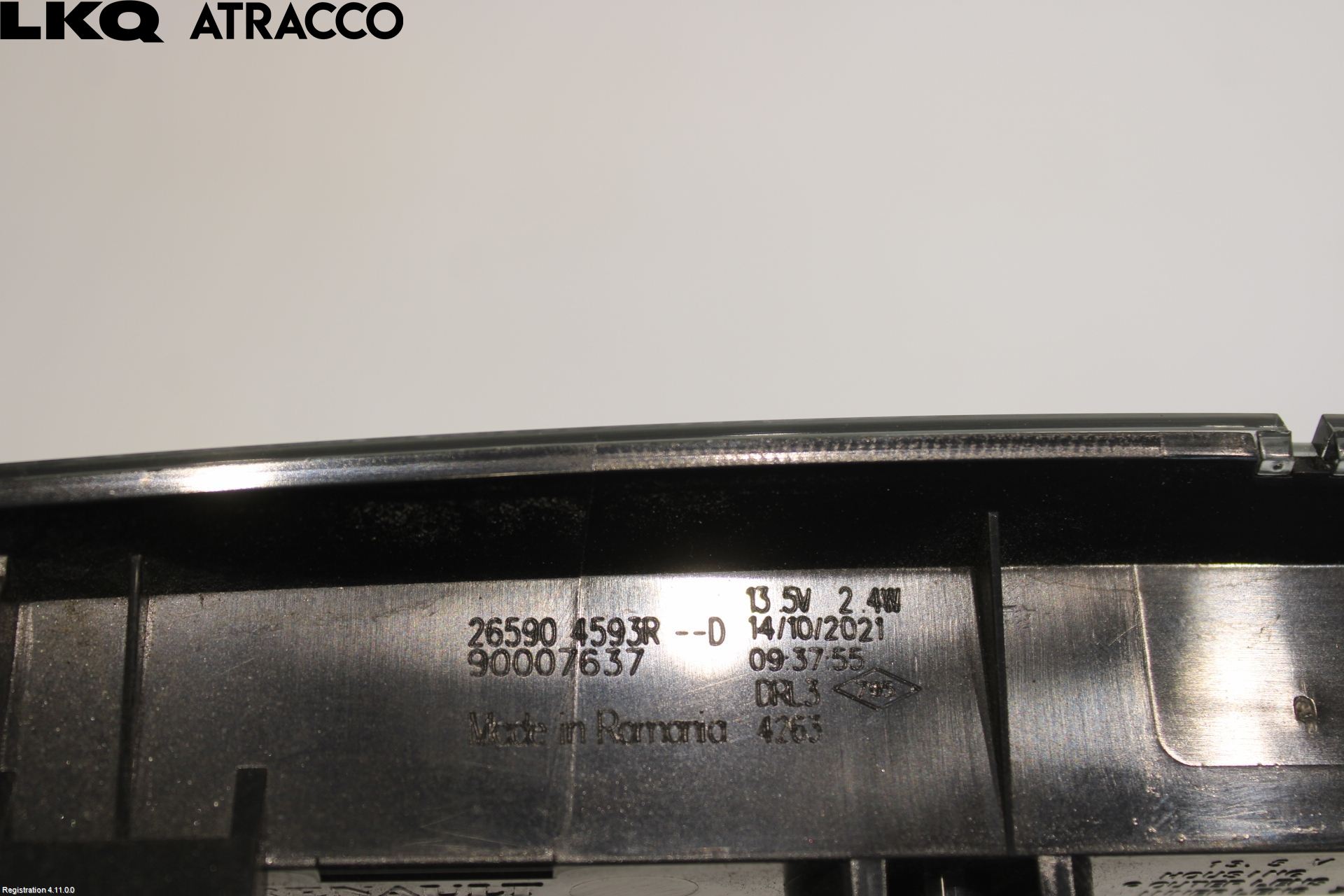 Renault ZOE/E-TECH 13- Bremselys Bakrute