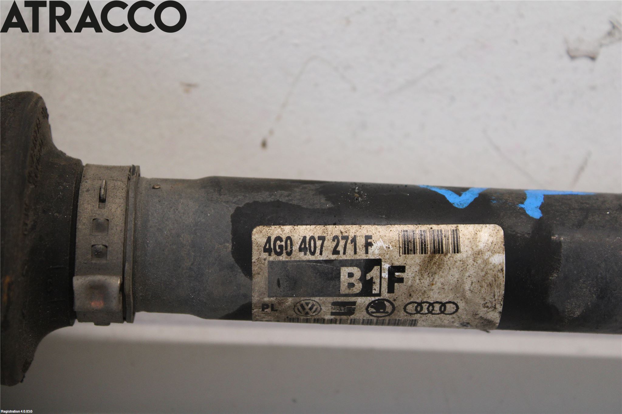 Audi A6/S6 4G 11-18 Drivaksel Foran Kompl Venstre