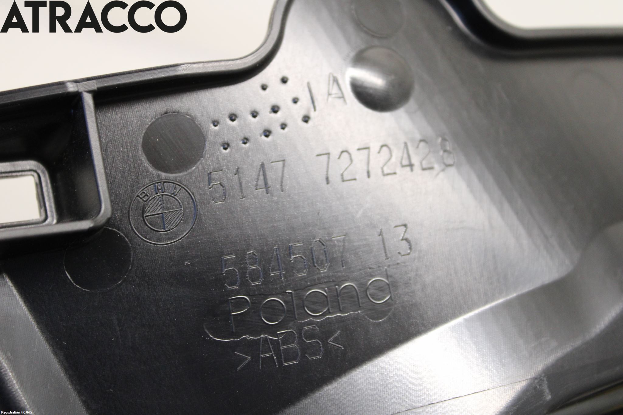 BMW i3 I01 13-22 Innr Sidetrekk-Deksel