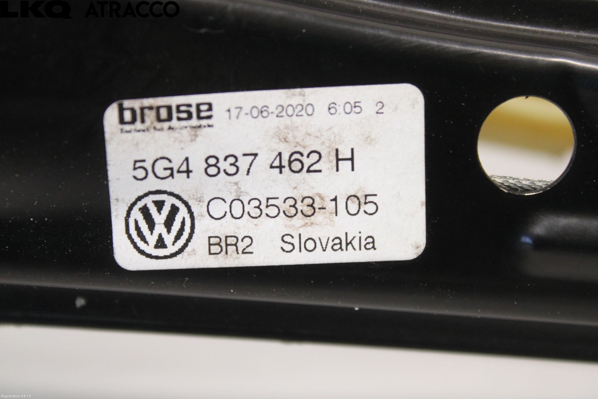 Volkswagen VW GOLF / E-GOLF VII 13-20 Vindusheis