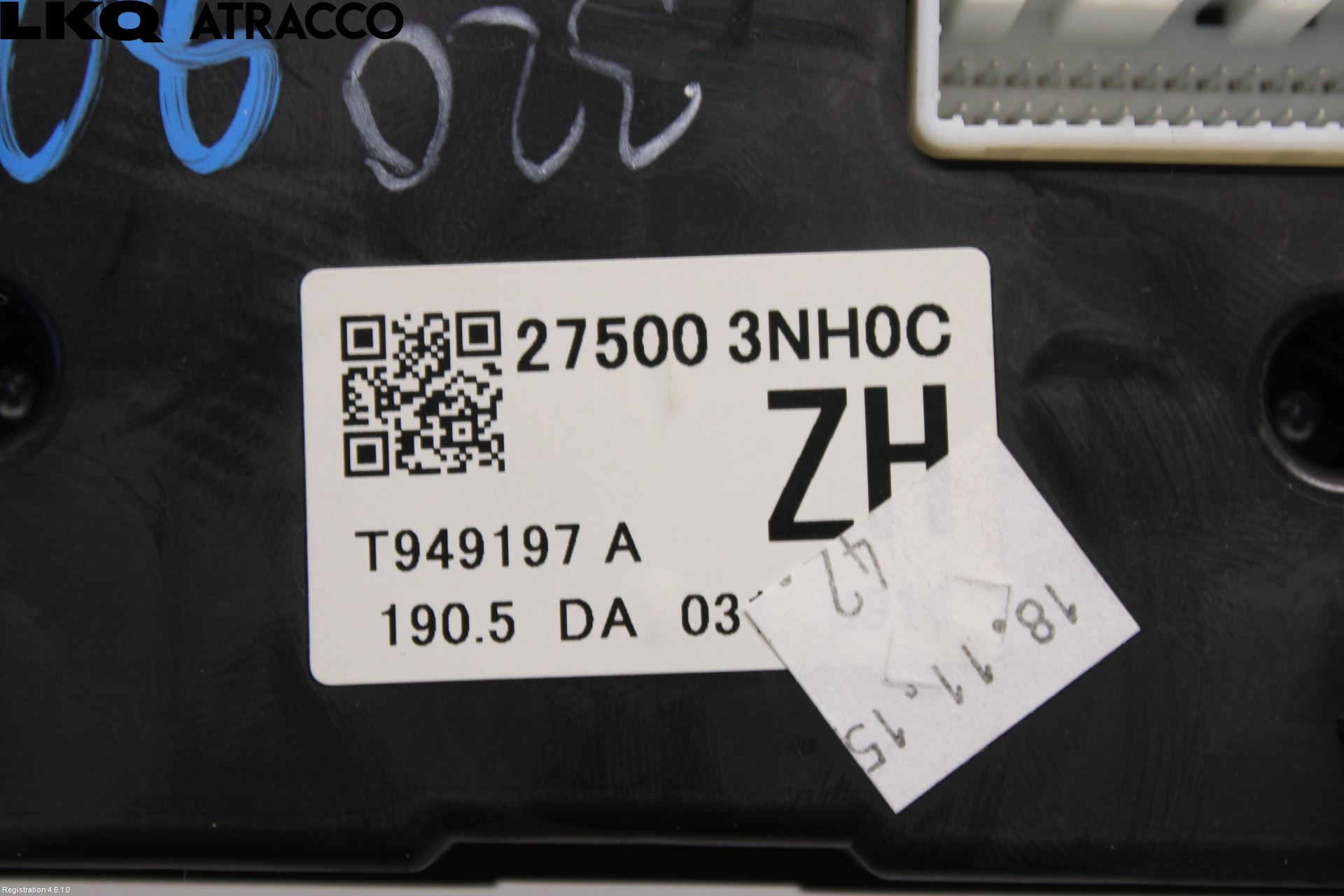 Nissan LEAF 11-17 Varme Ac Betjening-Display