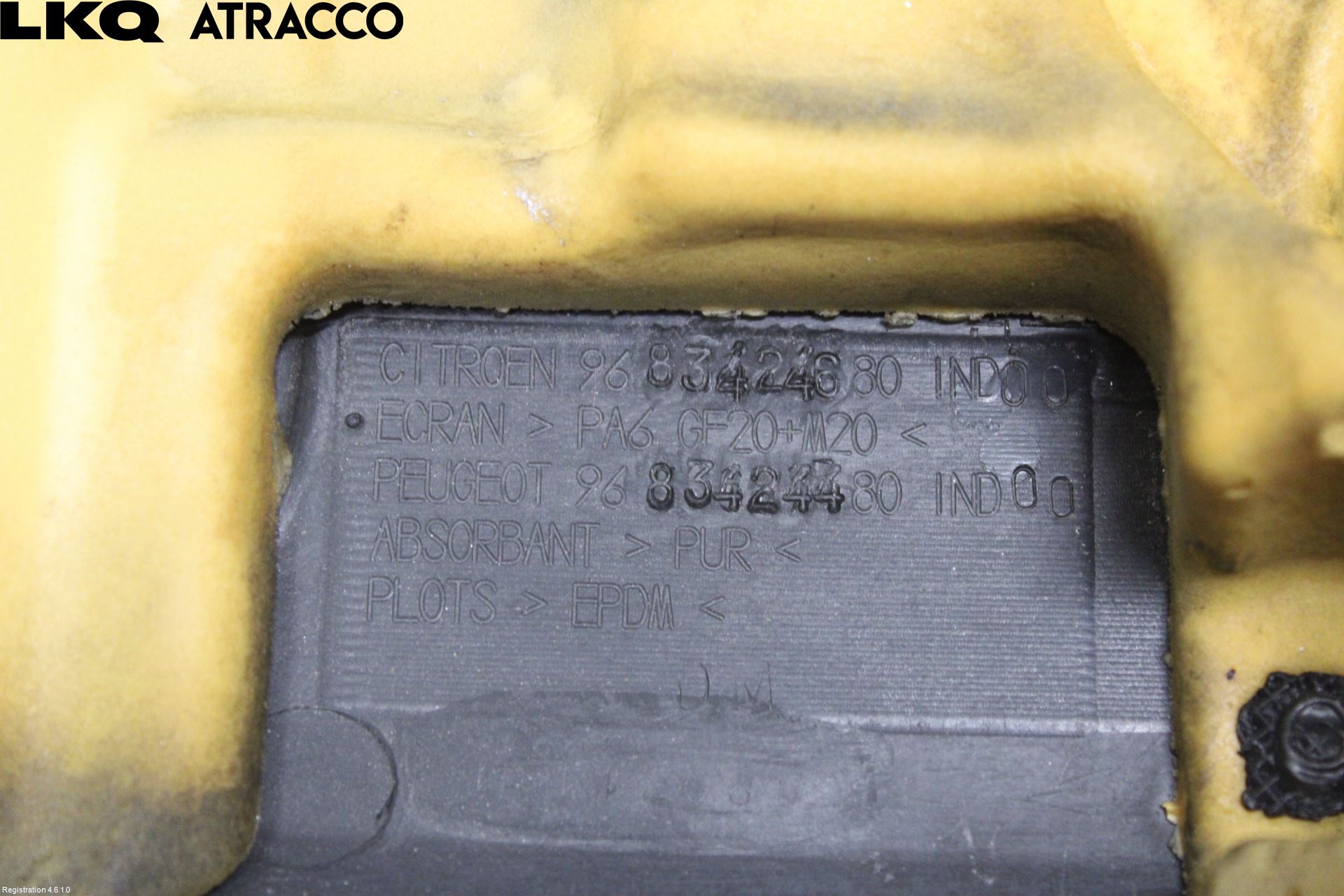 Peugeot 508 11-18 Motor Deksel Over Motor