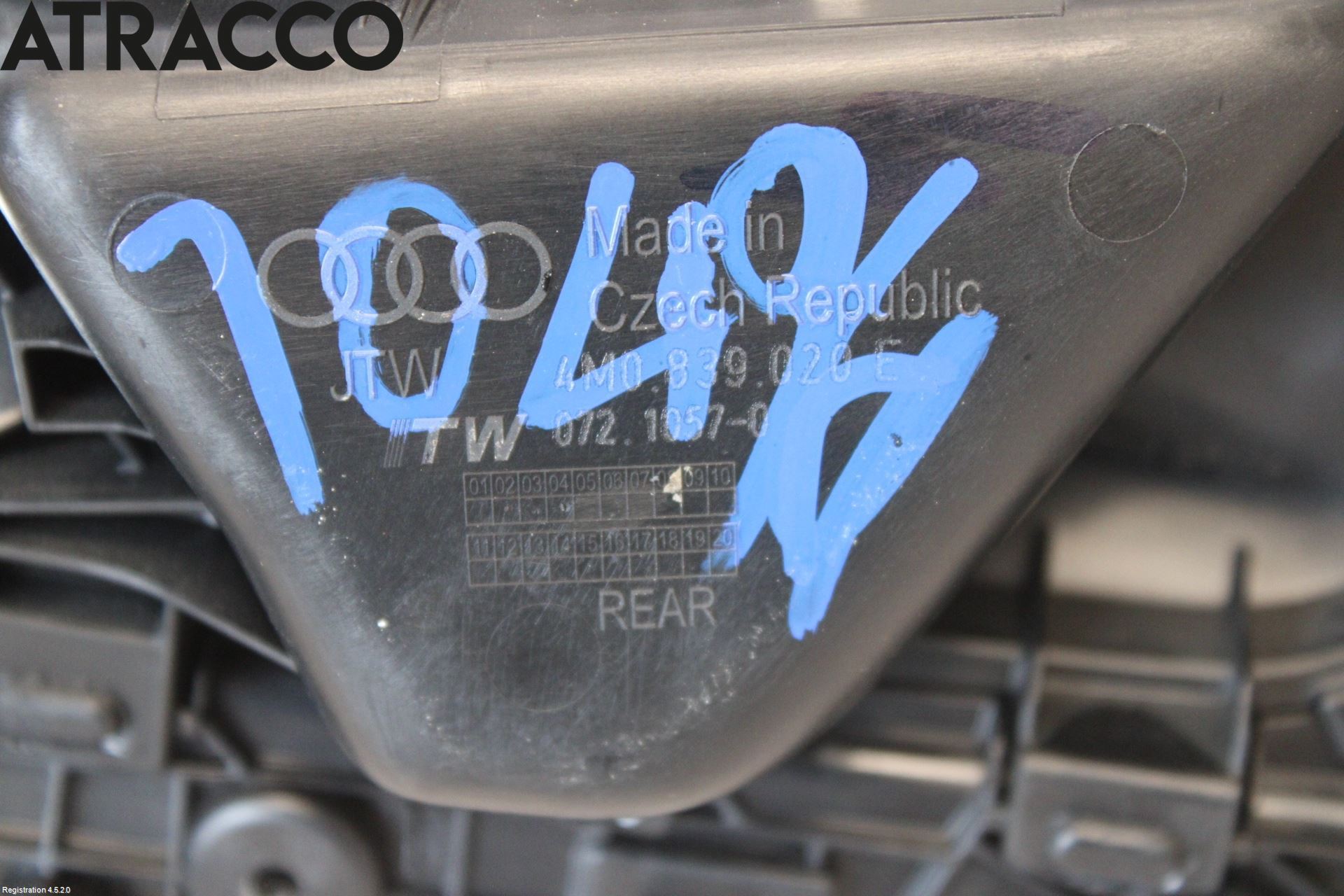 Audi Q7/SQ7 Innr Dørhandtak H Indre