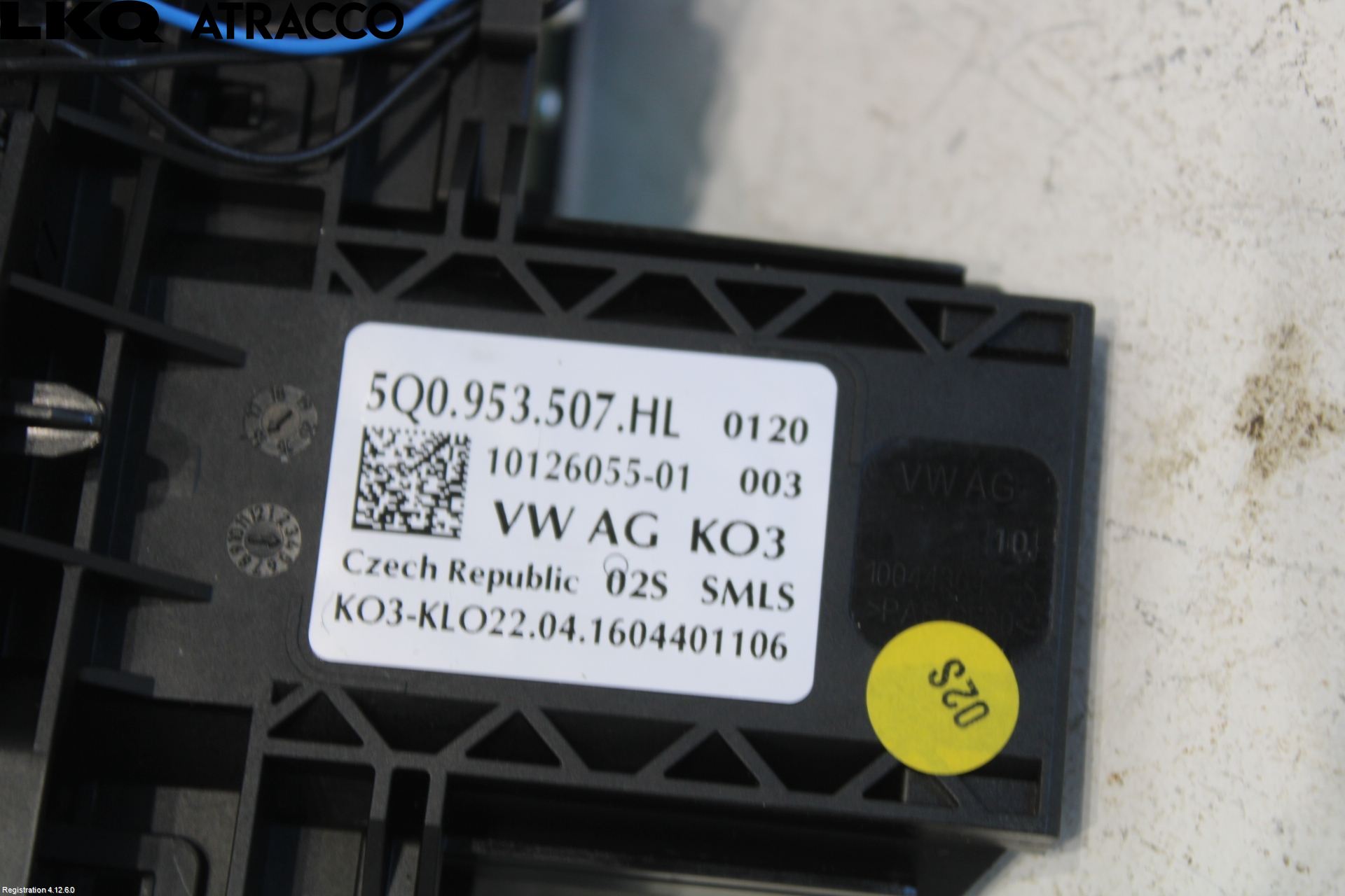 Volkswagen VW GOLF / E-GOLF VII 13-20 Bryter Ratt Kombi H Og V