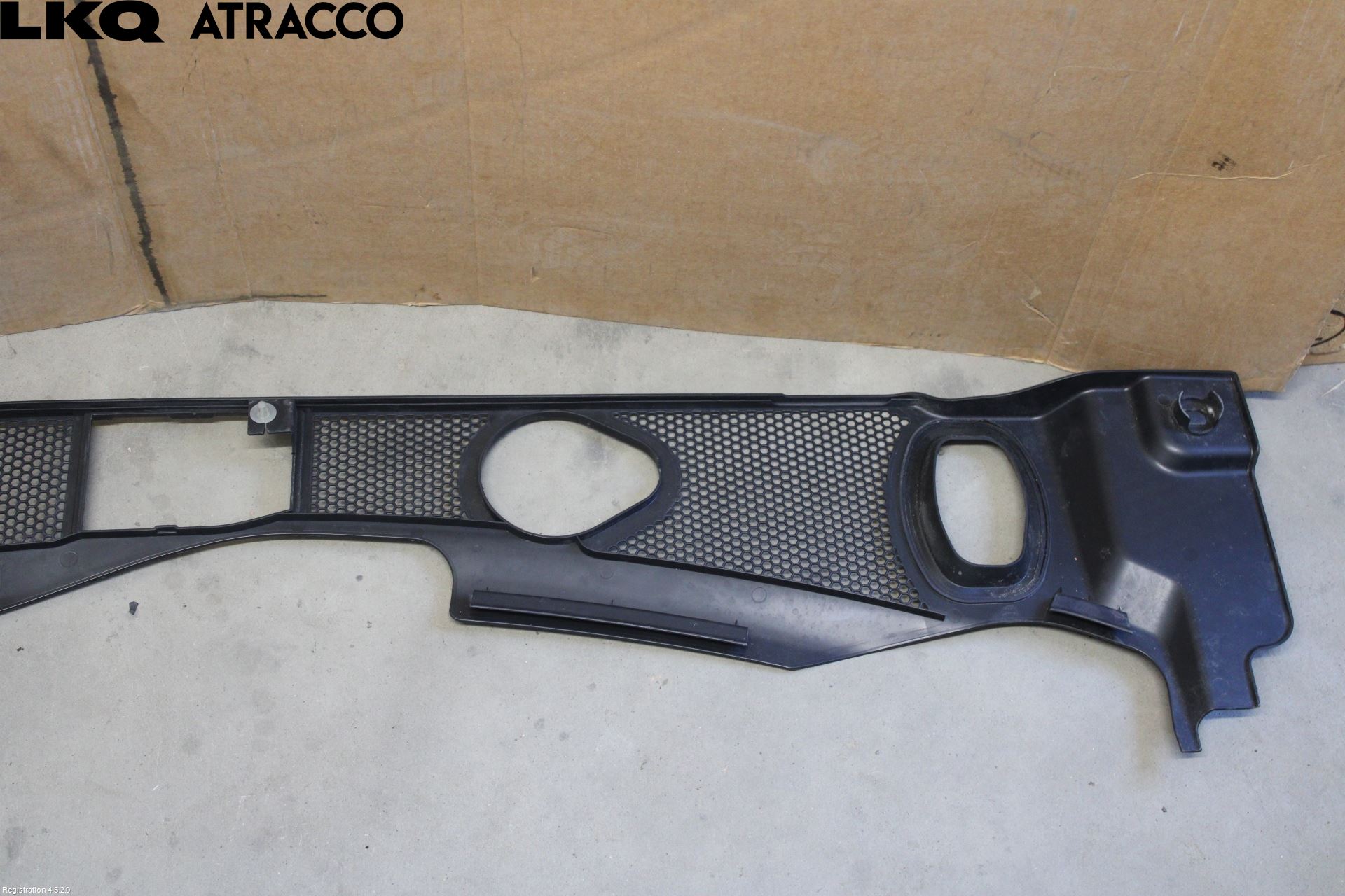 Audi S5 07- Visker Deksel-Grill-Under Frr