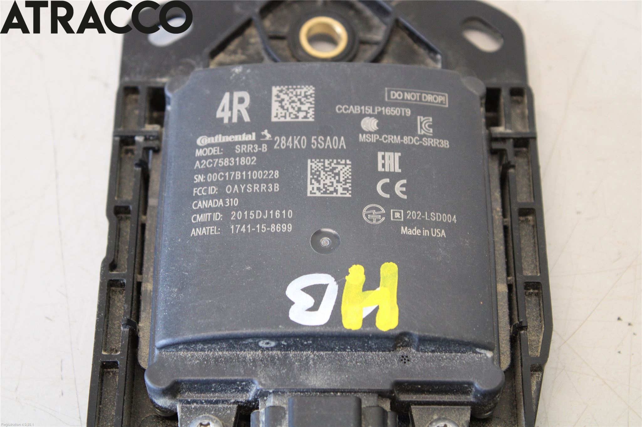 Nissan LEAF 18- Sensor Kollisjonsbeskyttelse