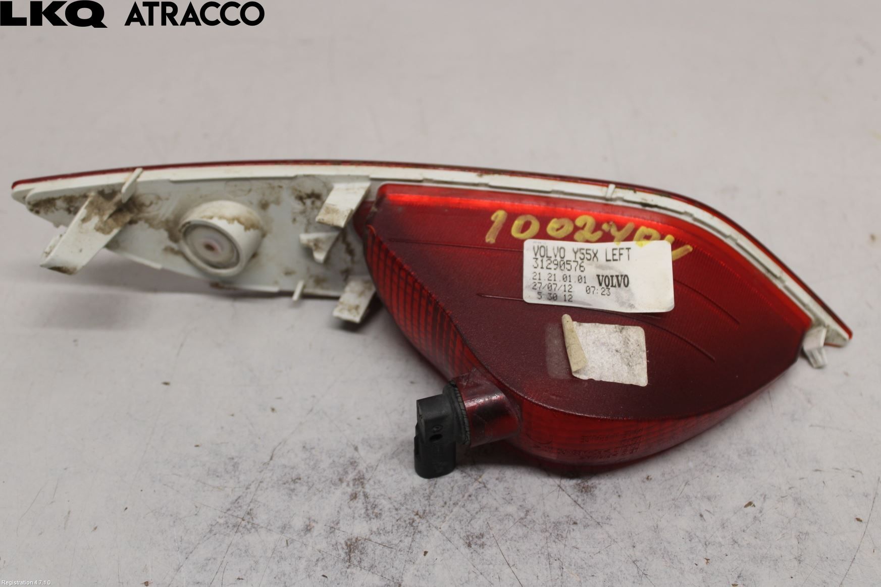 Volvo V40 12-19 Baklykt Ryggelys-Tåkelys